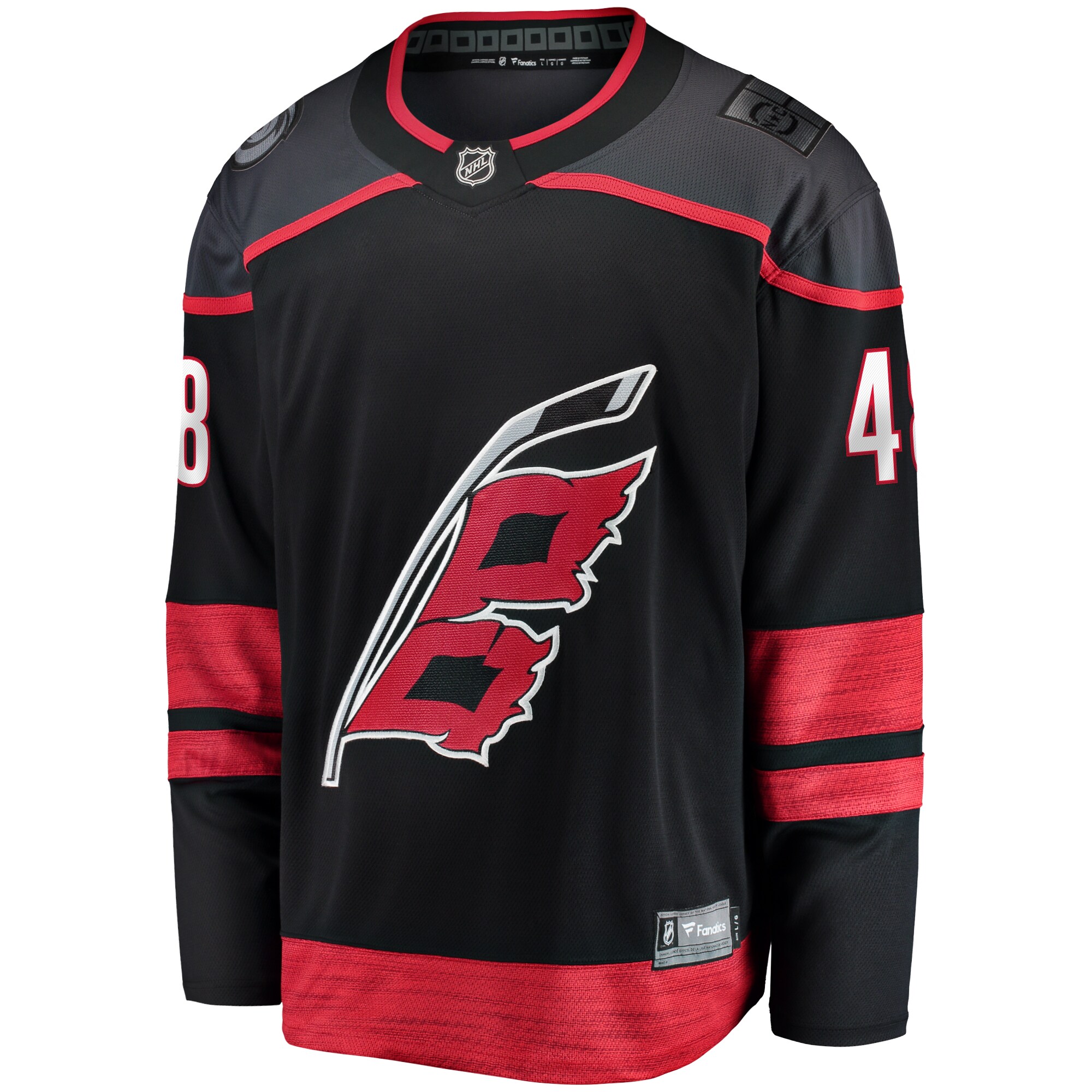 Jordan Martinook Carolina Hurricanes Fanatics Home Breakaway Jersey - Black cheap jerseys for sale - CheapJerseys.Shop