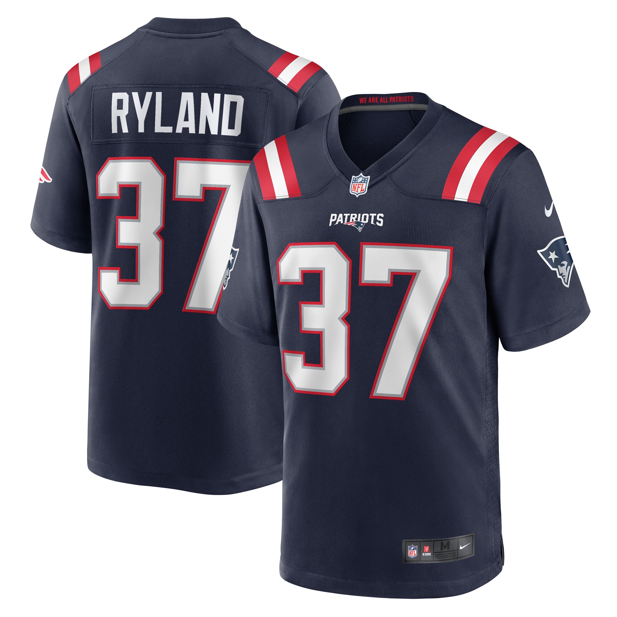 Chad Ryland New England Patriots Team Game Jersey - Navy cheap jerseys for sale - CheapJerseys.Shop