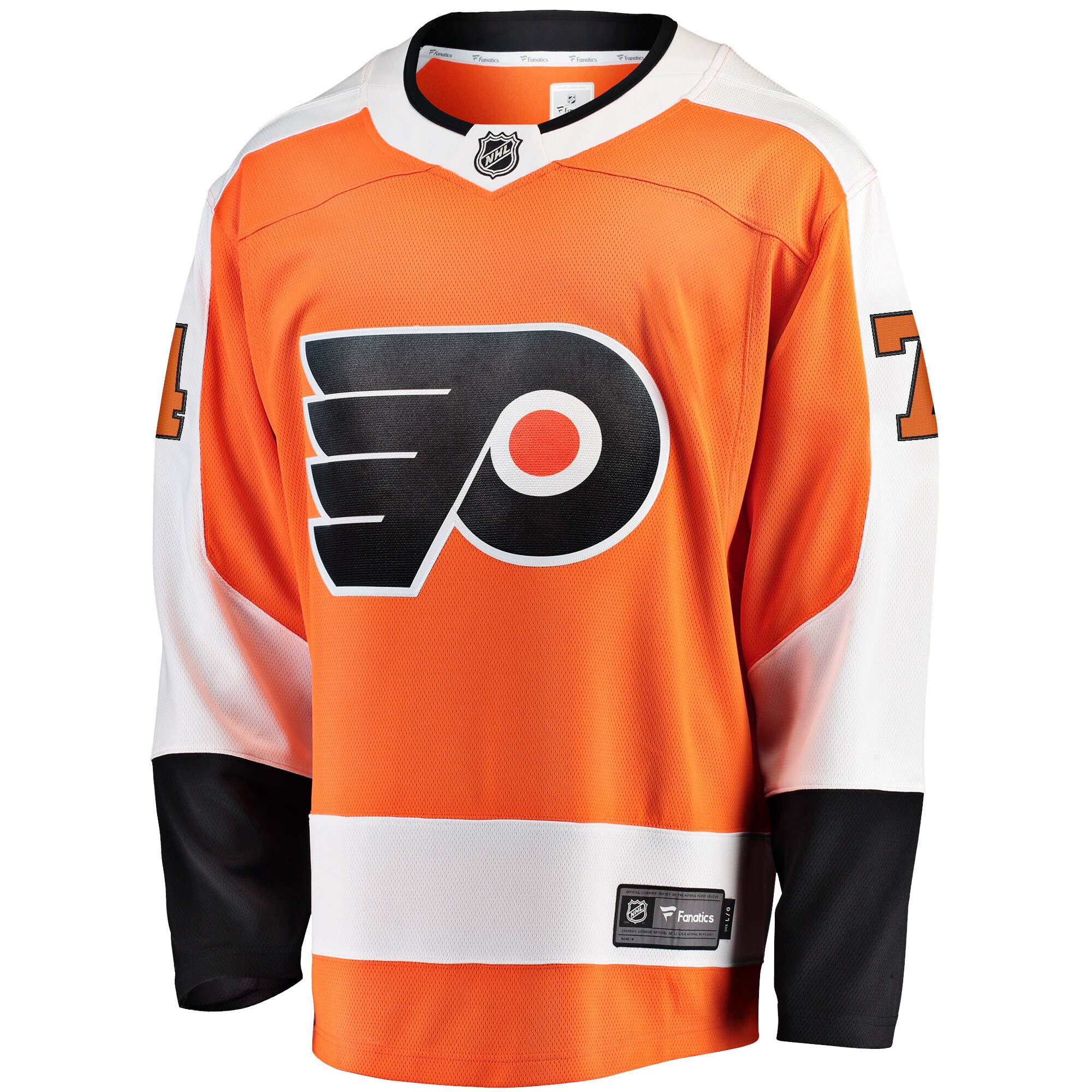Owen Tippett Philadelphia Flyers Fanatics Home Breakaway Player Jersey - Orange cheap jerseys for sale - CheapJerseys.Shop