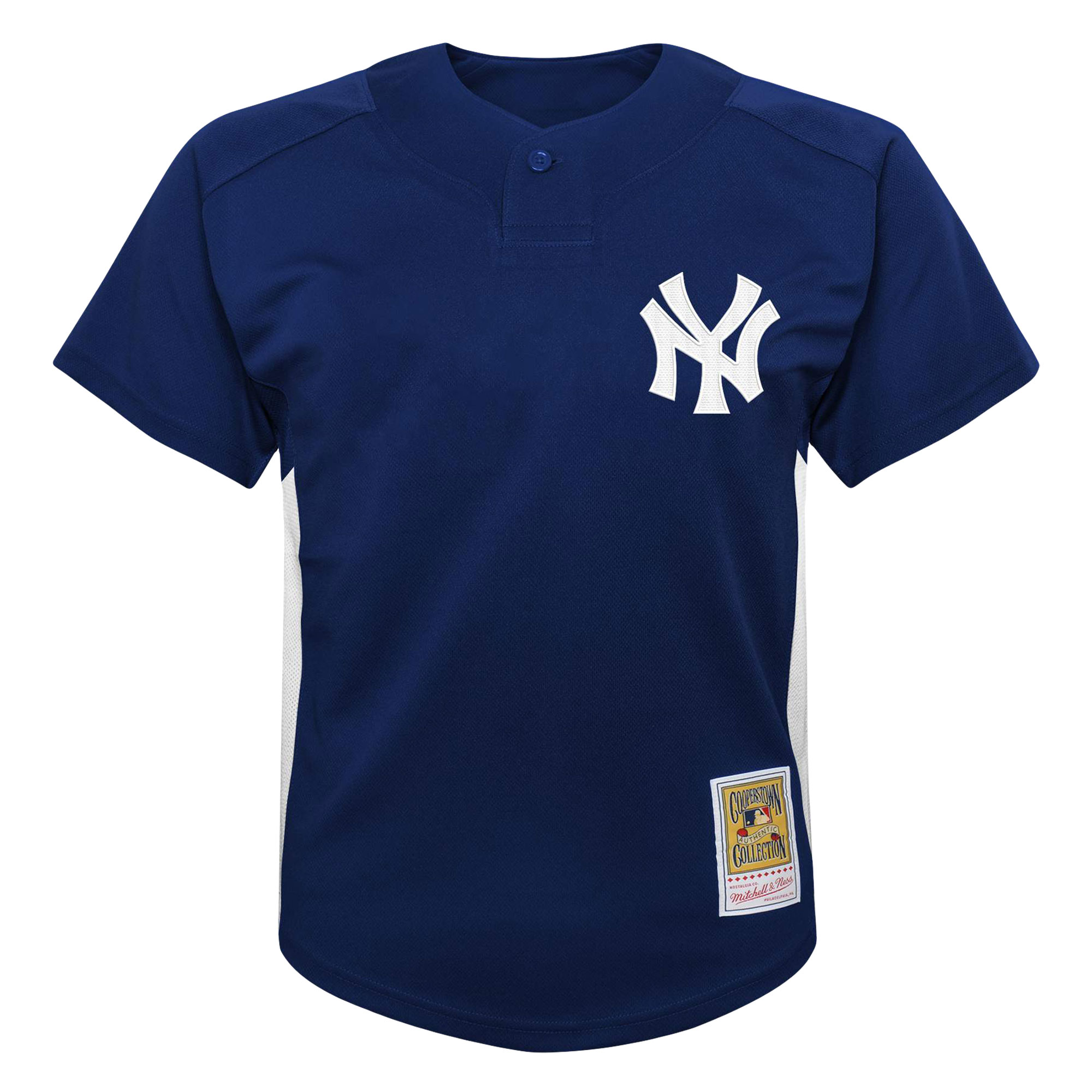 Derek Jeter New York Yankees Mitchell & Ness Youth Team Cooperstown Collection Mesh Batting Practice Jersey - Navy cheap jerseys for sale - CheapJerseys.Shop