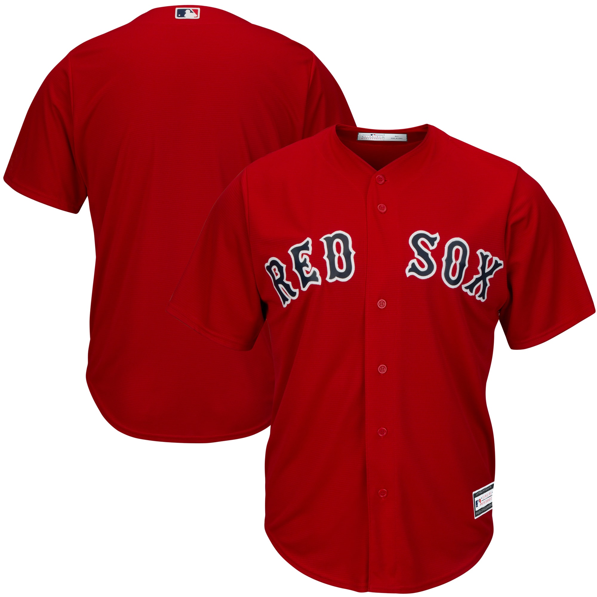 Boston Red Sox Big & Tall Replica Team Jersey - Red cheap jerseys for sale - CheapJerseys.Shop