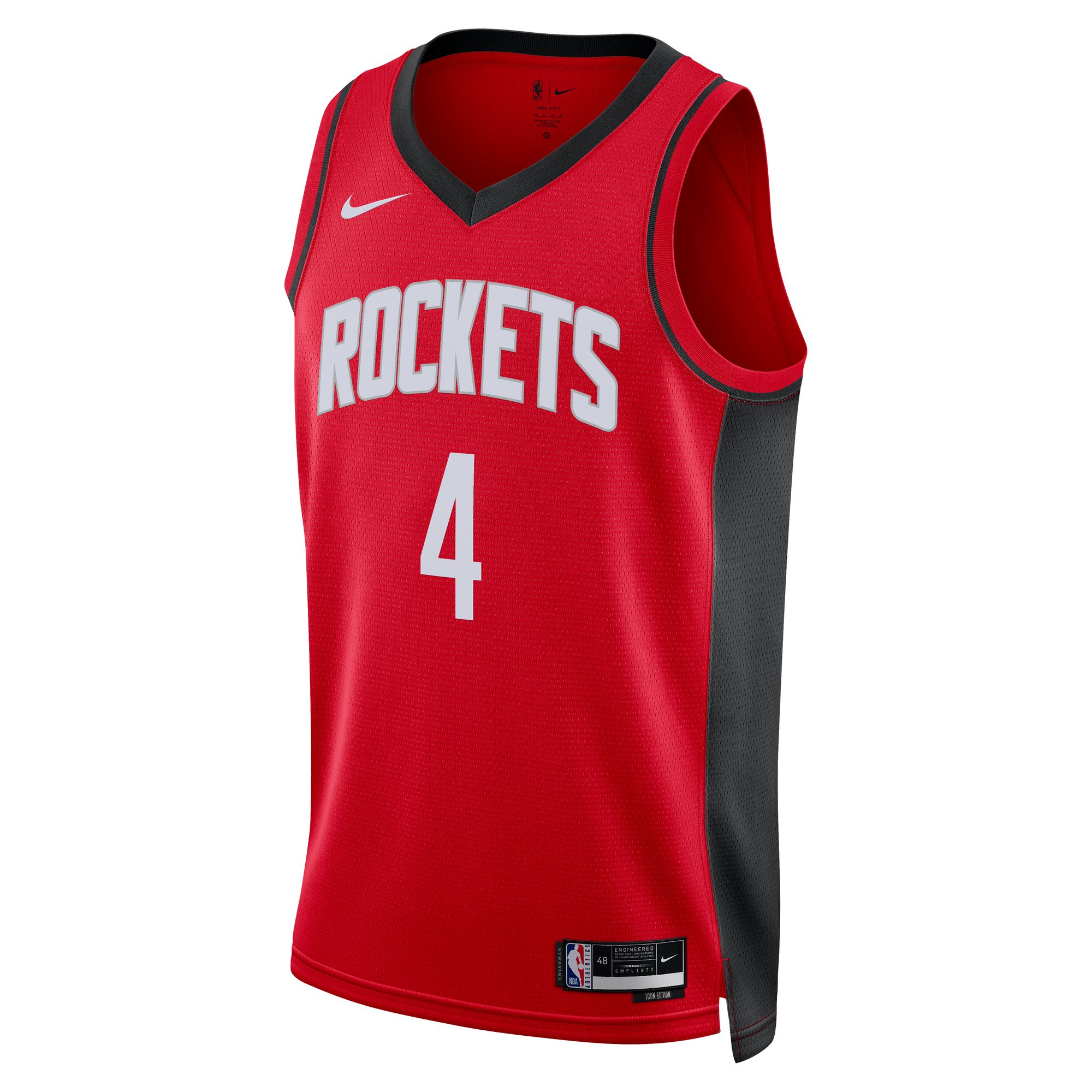 Jalen Green Houston Rockets Unisex Swingman Jersey - Icon Edition - Red cheap jerseys for sale - CheapJerseys.Shop