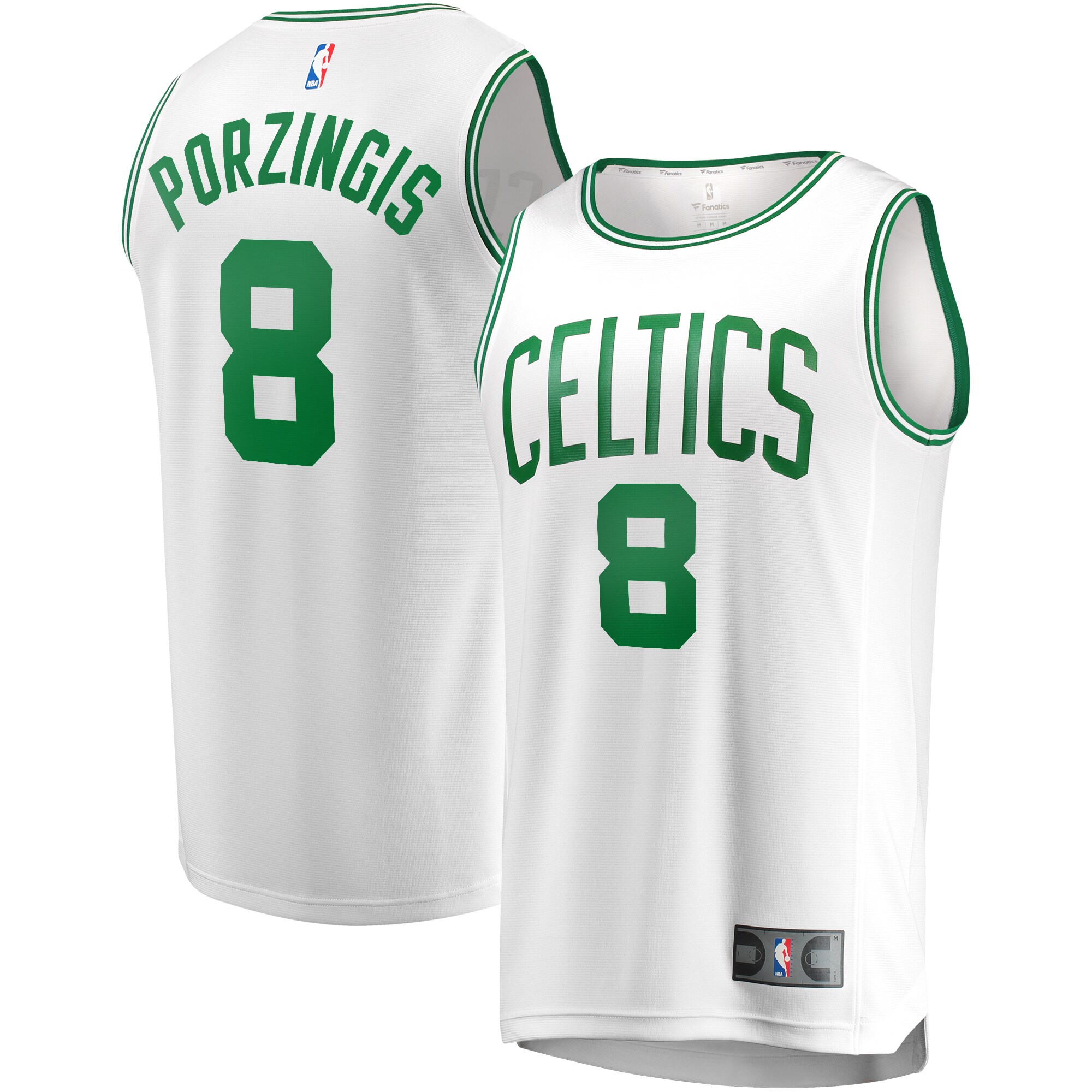 Kristaps Porzingis Boston Celtics Fanatics Youth Fast Break Player Jersey - Association Edition - White cheap jerseys for sale - CheapJerseys.Shop