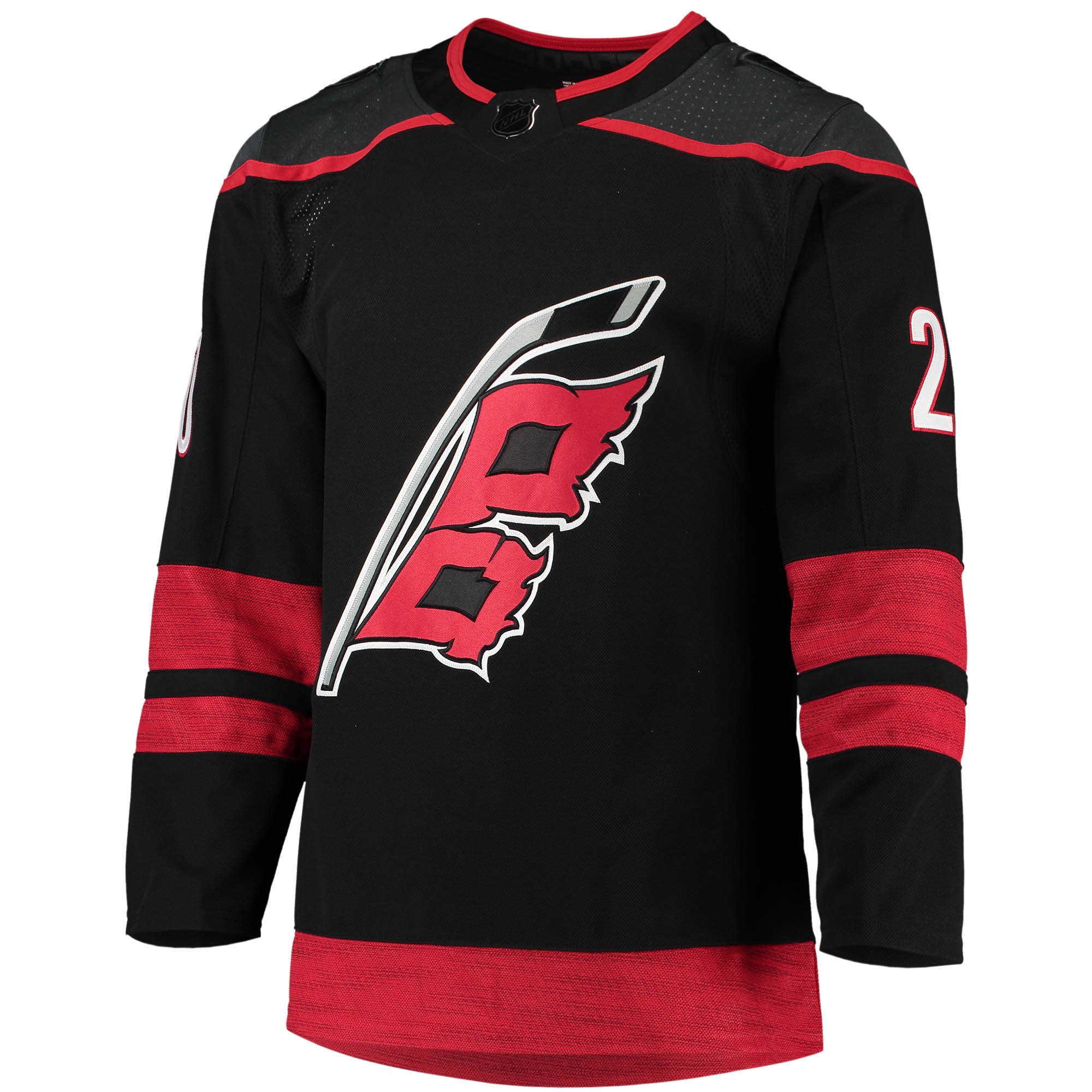 Sebastian Aho Carolina Hurricanes Home Primegreen Authentic Player Jersey - Black cheap jerseys for sale - CheapJerseys.Shop