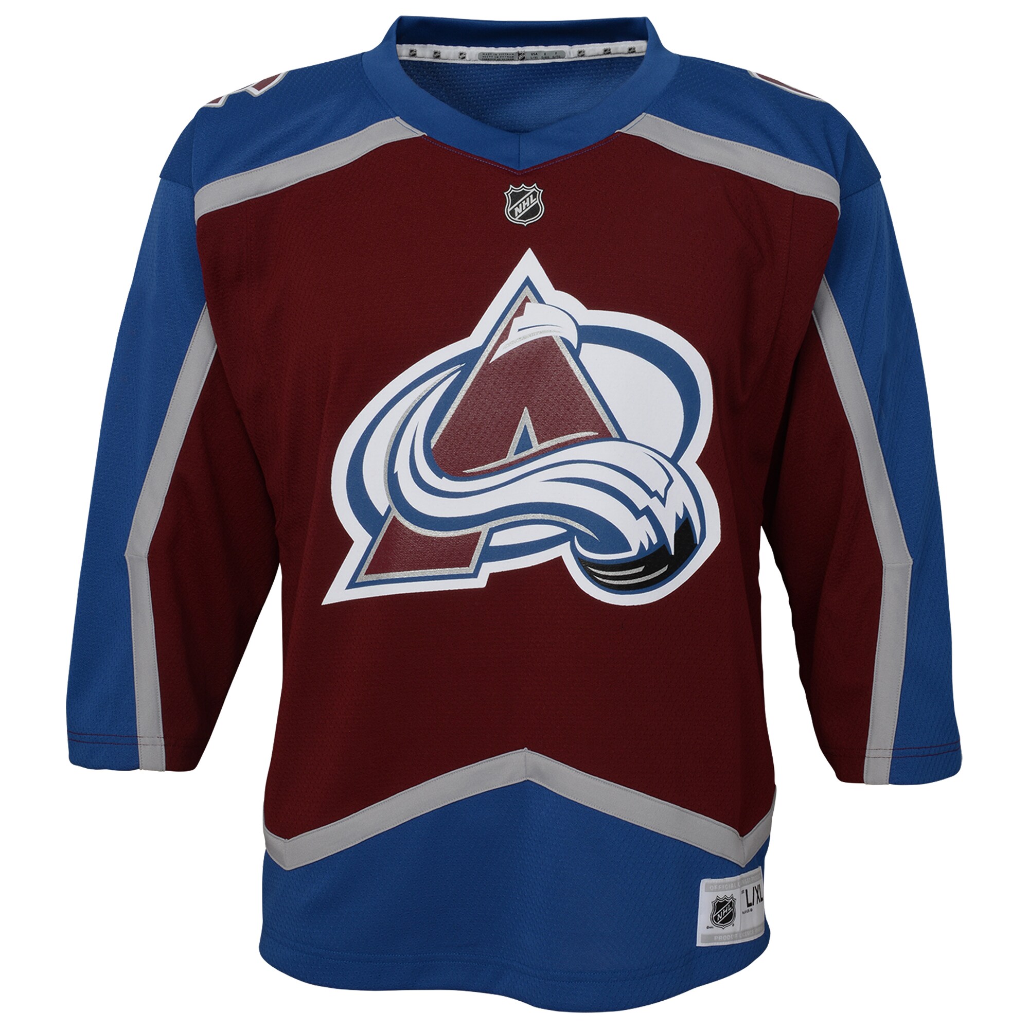Colorado Avalanche Youth Home Custom Replica Jersey - Burgundy cheap jerseys for sale - CheapJerseys.Shop
