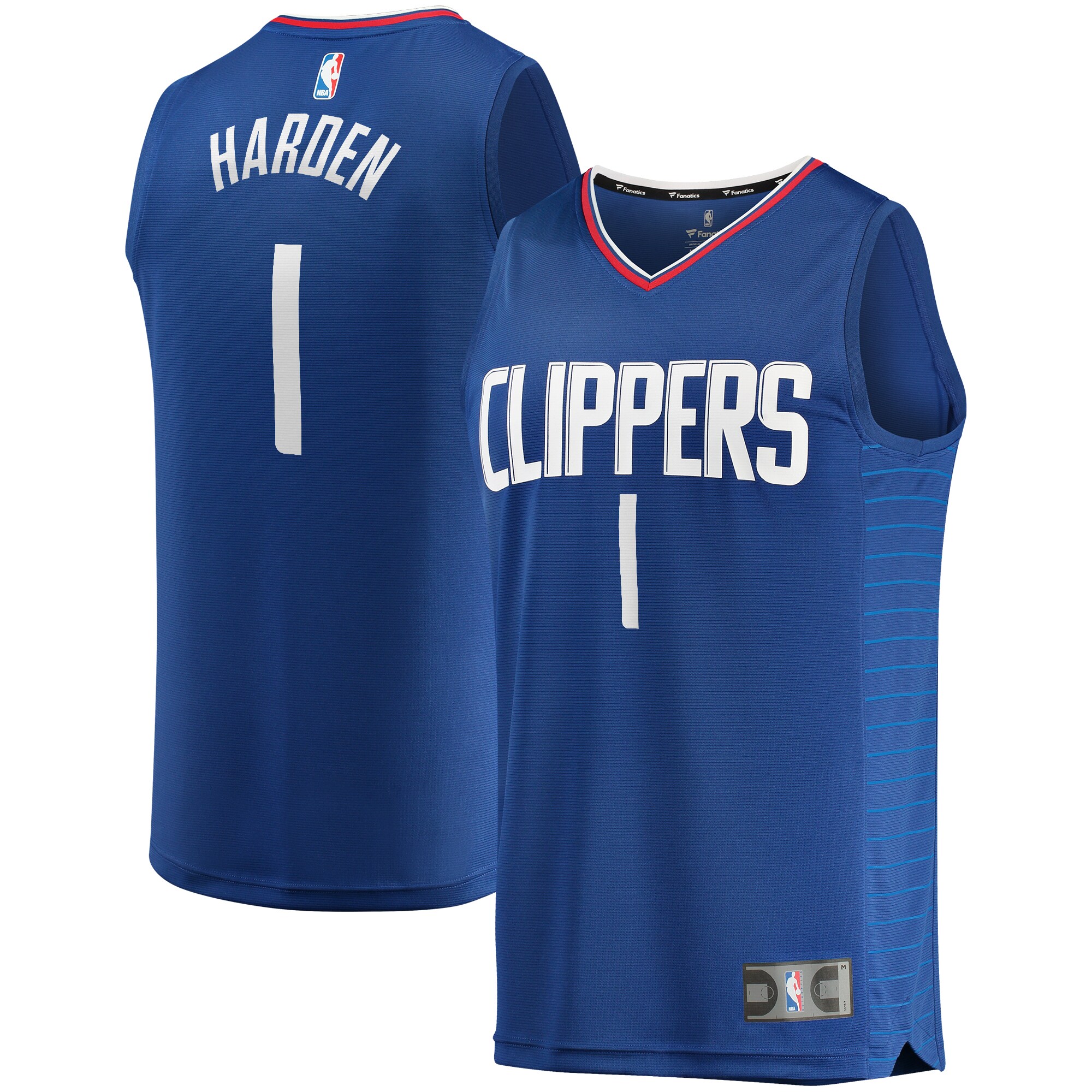 James Harden LA Clippers Fanatics Youth Fast Break Player Jersey - Icon Edition - Royal cheap jerseys for sale - CheapJerseys.Shop