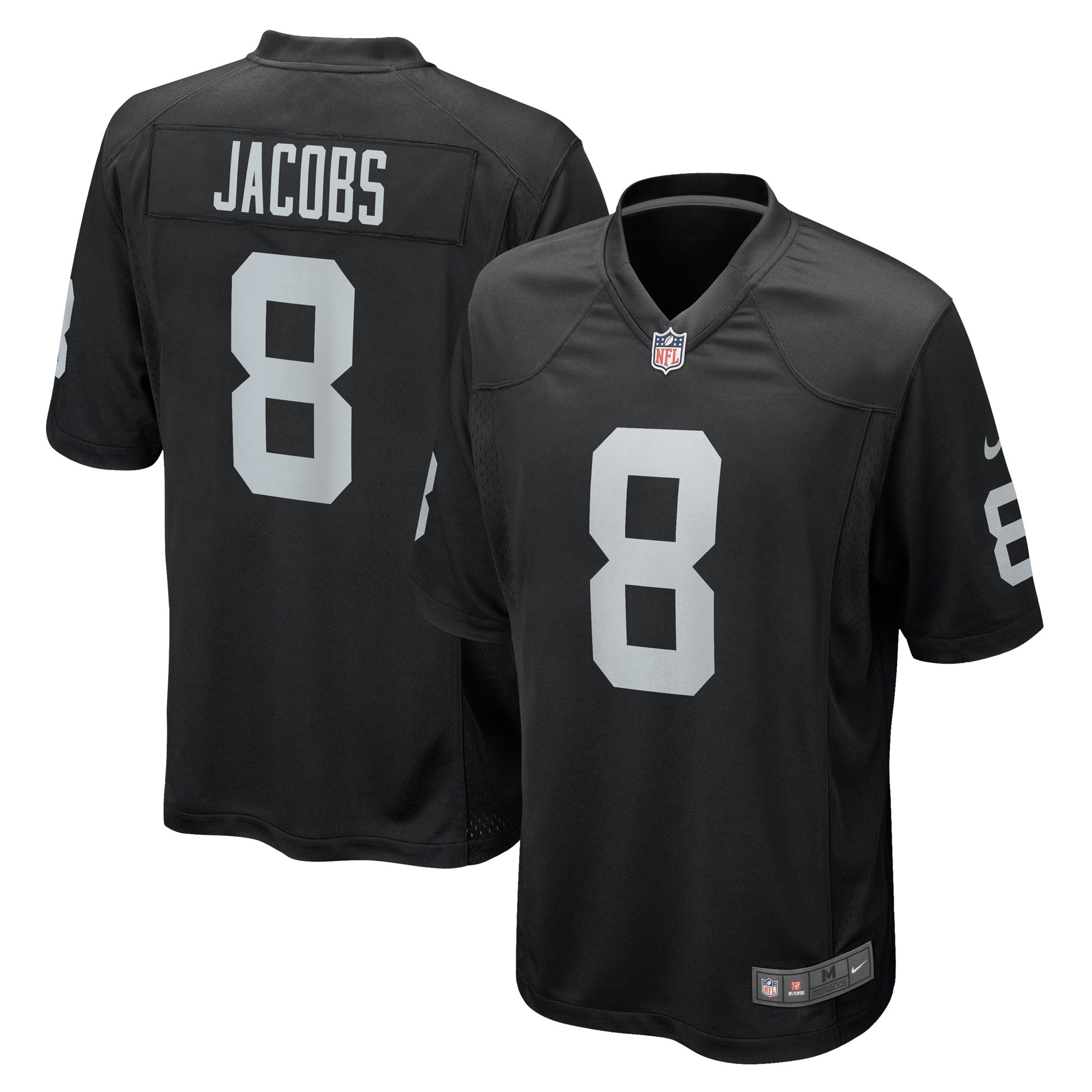 Josh Jacobs Las Vegas Raiders Game Player Jersey - Black cheap jerseys for sale - CheapJerseys.Shop