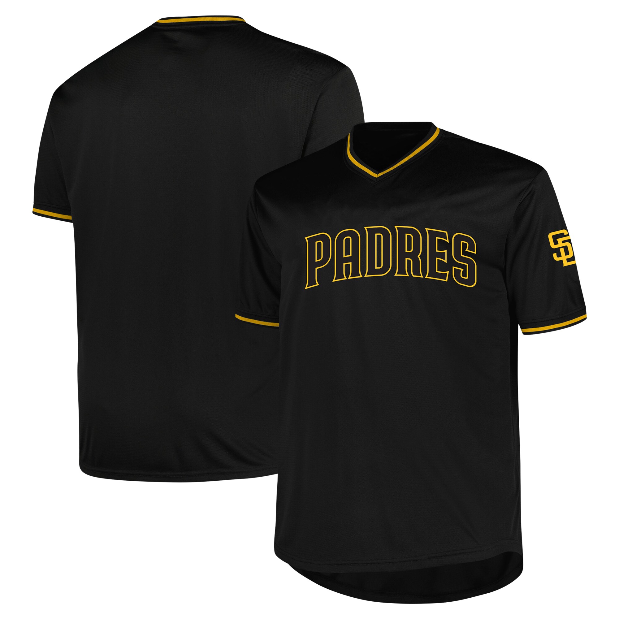 San Diego Padres Profile Big & Tall Pop Fashion Jersey - Black cheap jerseys for sale - CheapJerseys.Shop