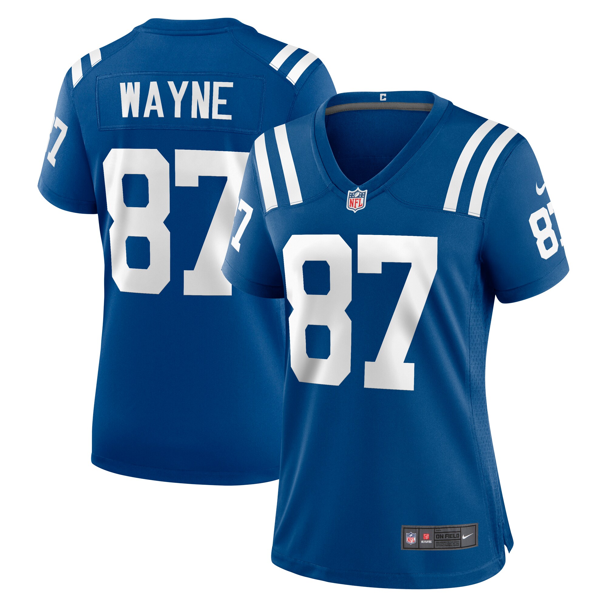 Reggie Wayne Indianapolis Colts Women's Retired Player Game Jersey - Royal cheap jerseys for sale - CheapJerseys.Shop