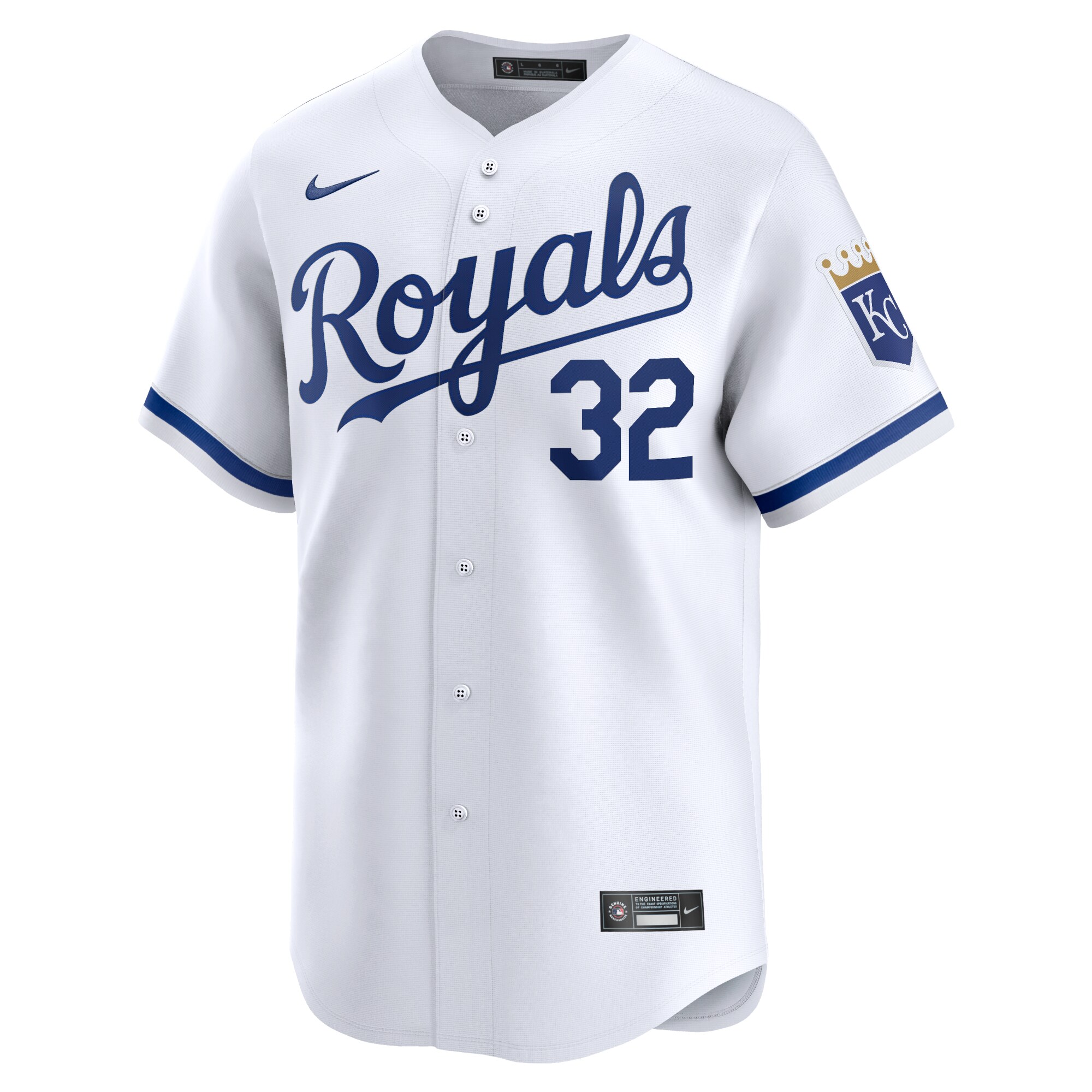 Nick Pratto Kansas City Royals Home Limited Player Jersey - White cheap jerseys for sale - CheapJerseys.Shop