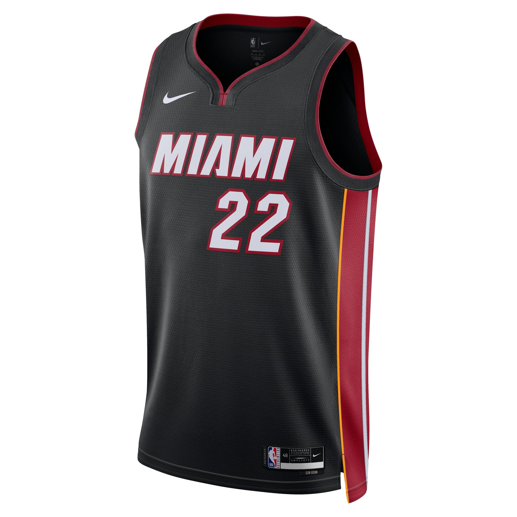 Jimmy Butler Miami Heat Unisex Swingman Jersey - Icon Edition - Black cheap jerseys for sale - CheapJerseys.Shop