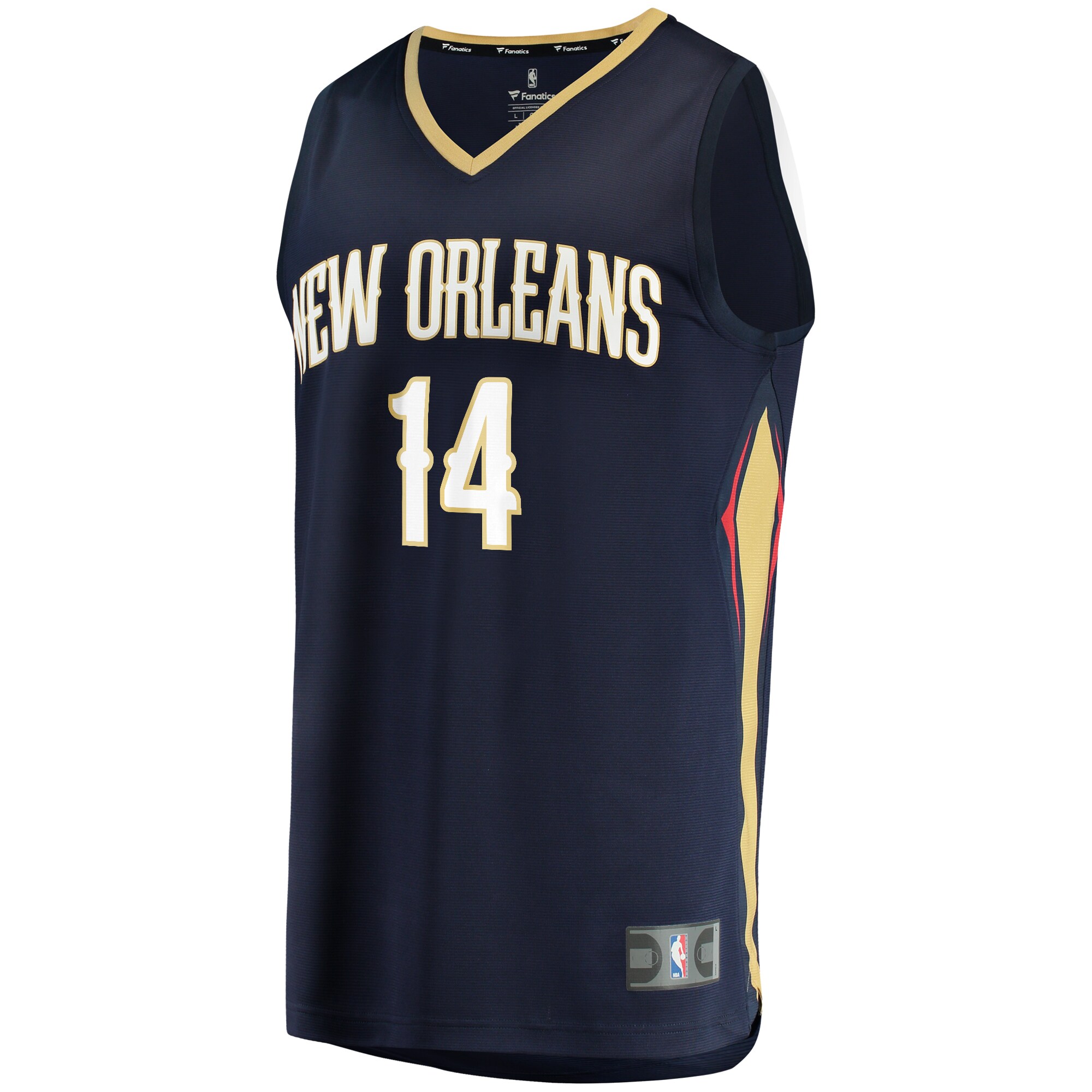 Brandon Ingram New Orleans Pelicans Fanatics Youth Fast Break Replica Jersey Navy - Icon Edition cheap jerseys for sale - CheapJerseys.Shop