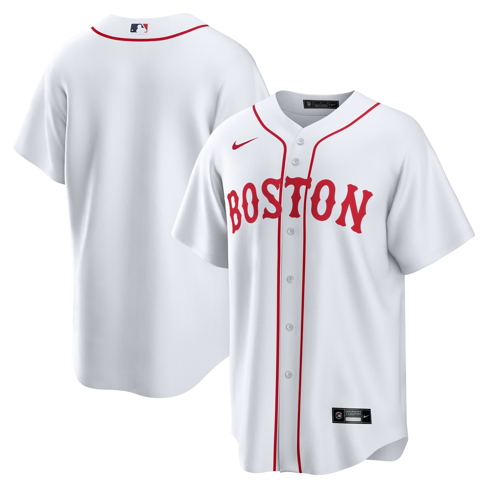 Boston Red Sox Alternate Replica Team Jersey - White cheap jerseys for sale - CheapJerseys.Shop