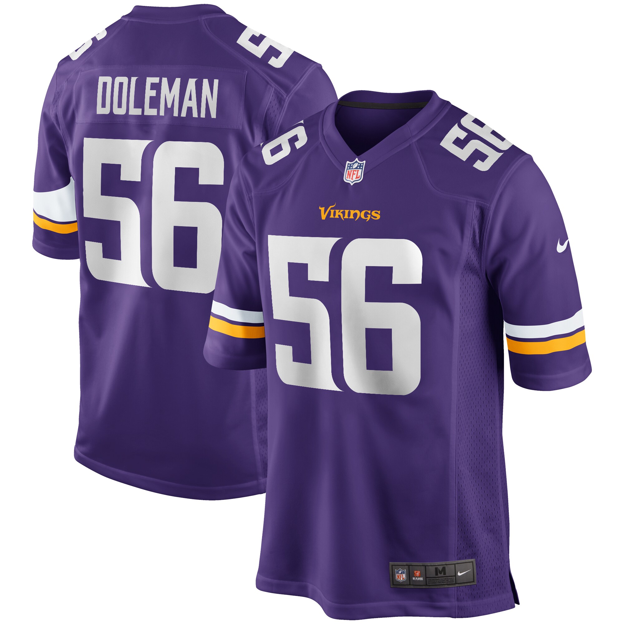 Chris Doleman Minnesota Vikings Game Retired Player Jersey - Purple cheap jerseys for sale - CheapJerseys.Shop