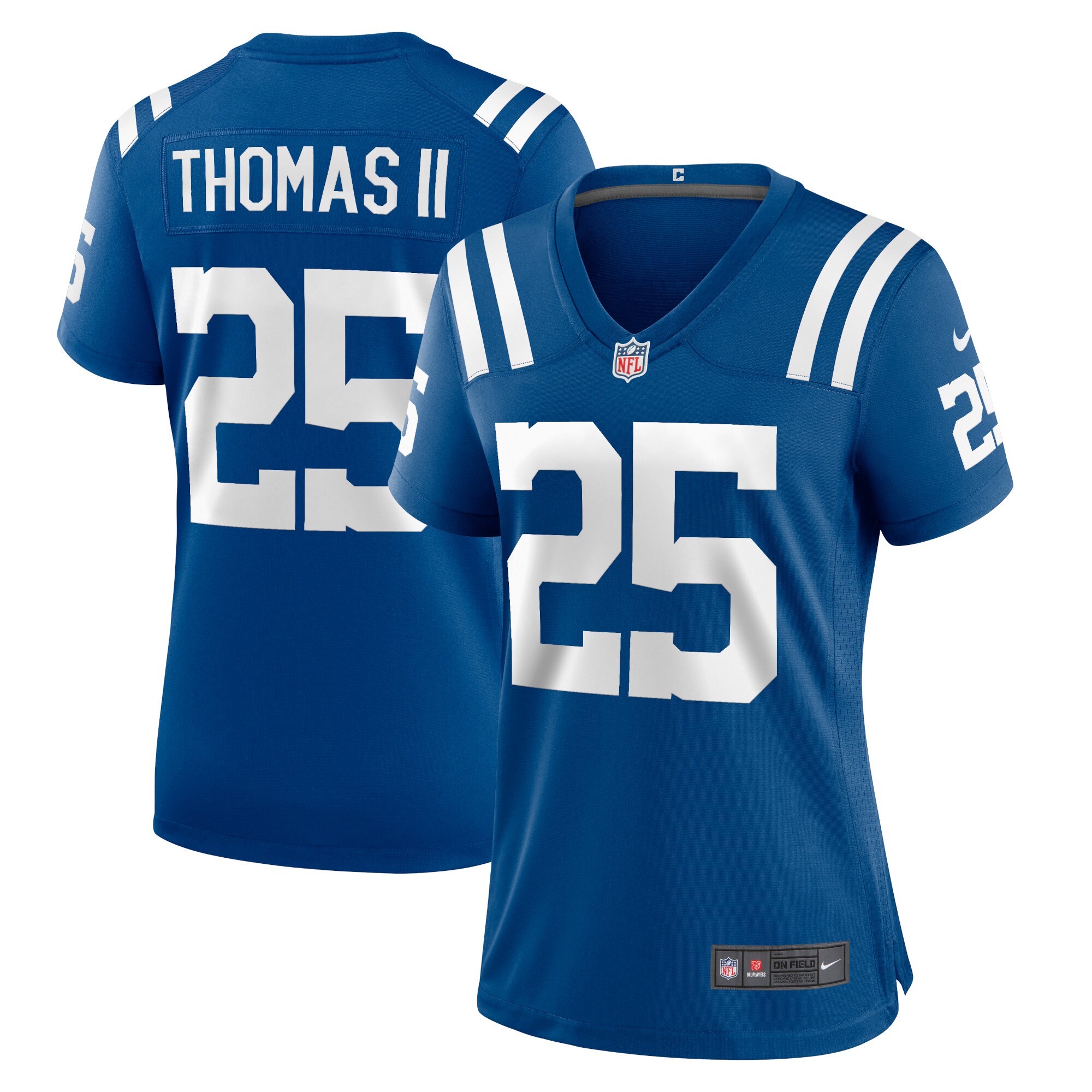 Rodney Thomas II Indianapolis Colts Women's Game Player Jersey - Royal cheap jerseys for sale - CheapJerseys.Shop