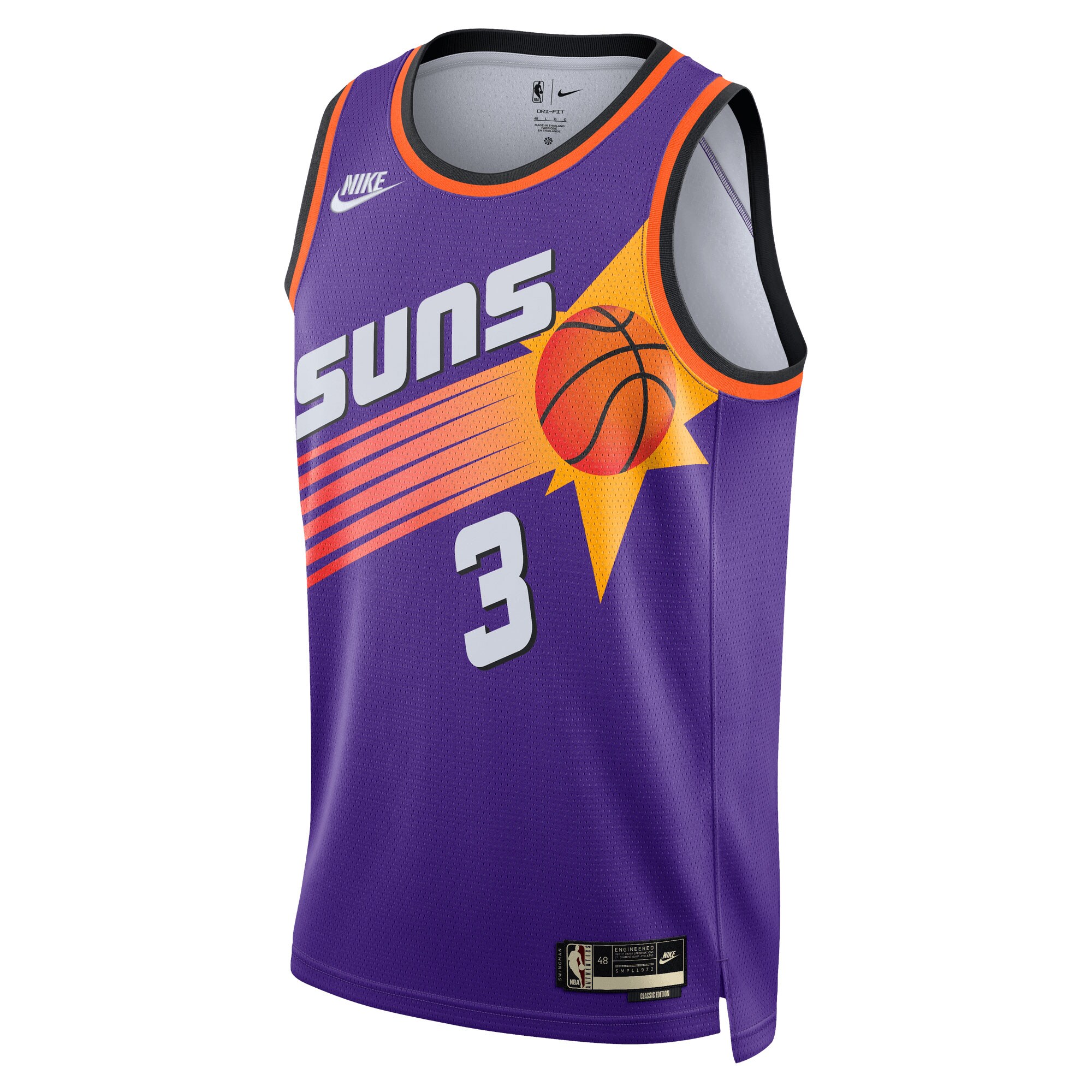 Chris Paul Phoenix Suns Swingman Jersey - Classic Edition - Purple cheap jerseys for sale - CheapJerseys.Shop