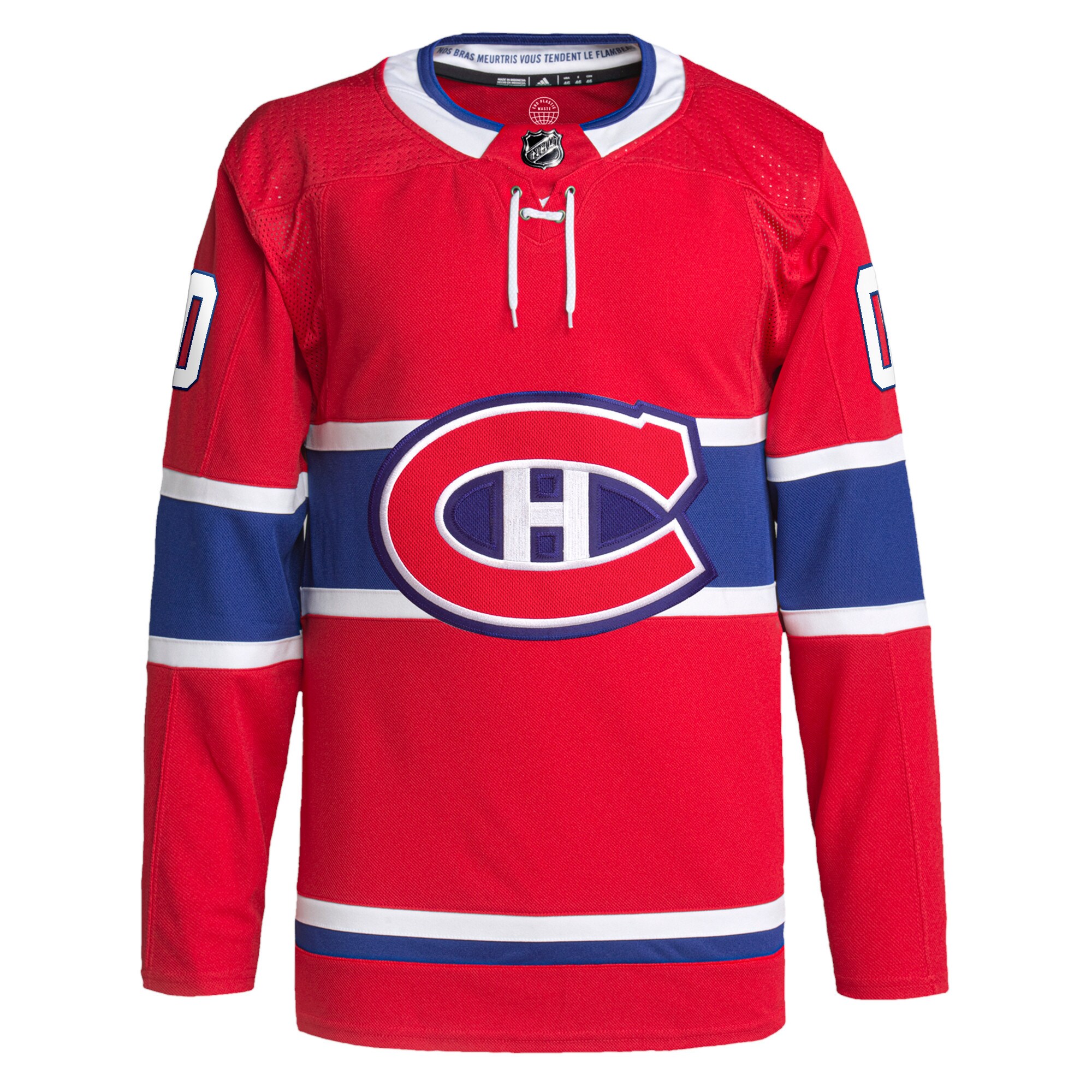 Montreal Canadiens Home Primegreen Authentic Custom Jersey - Red cheap jerseys for sale - CheapJerseys.Shop