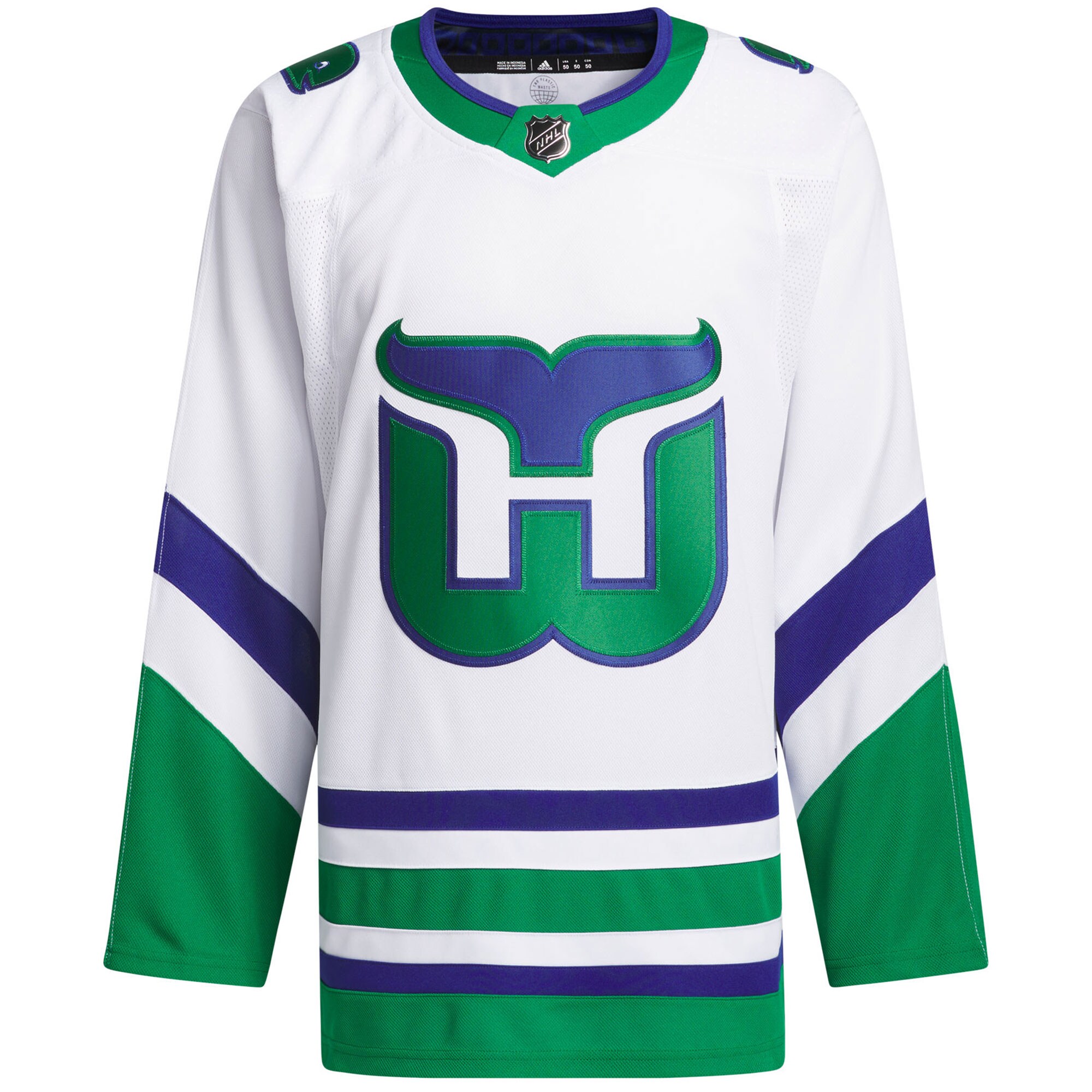 Carolina Hurricanes Whalers Primegreen Authentic Jersey - White cheap jerseys for sale - CheapJerseys.Shop