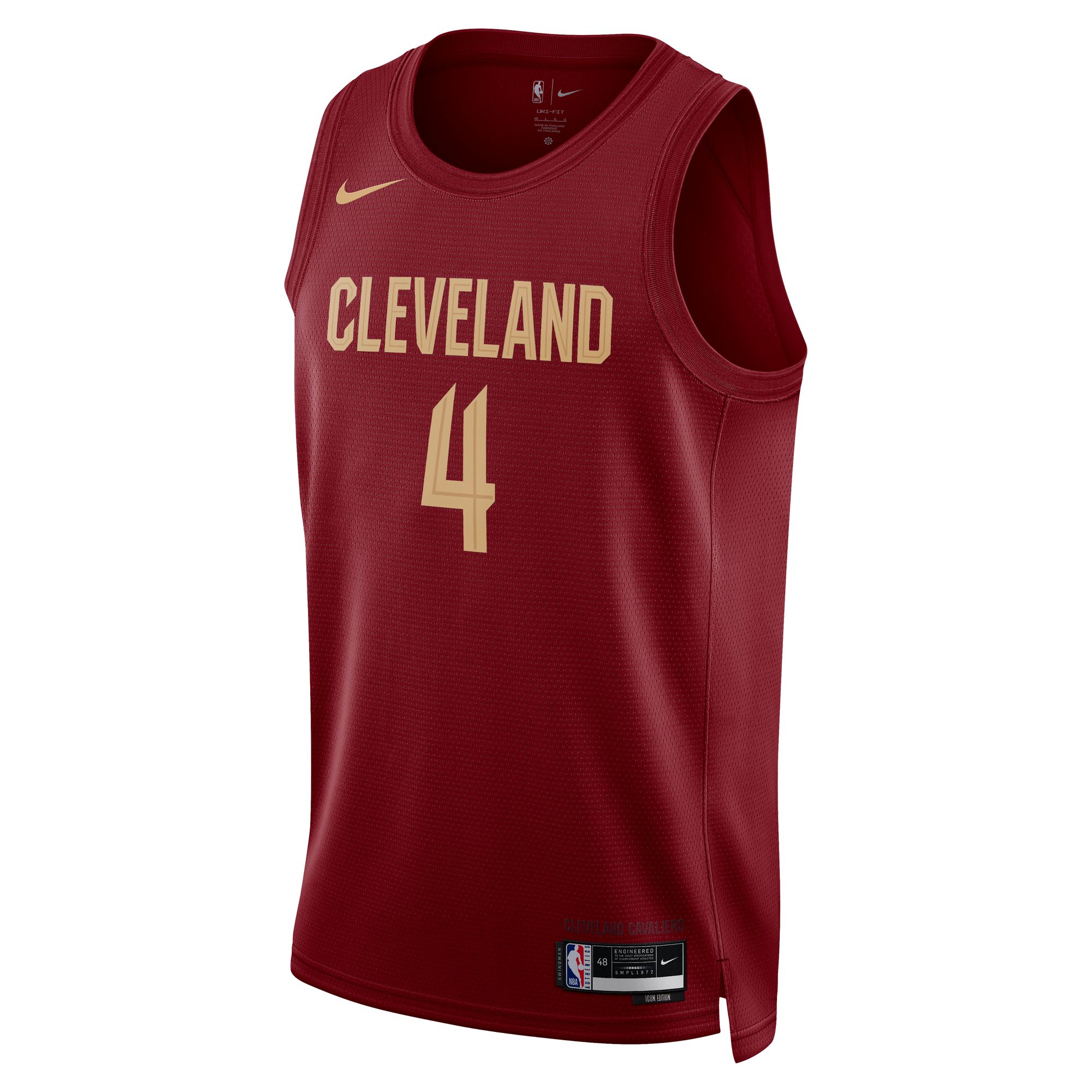 Evan Mobley Cleveland Cavaliers Unisex Swingman Jersey - Icon Edition - Wine cheap jerseys for sale - CheapJerseys.Shop