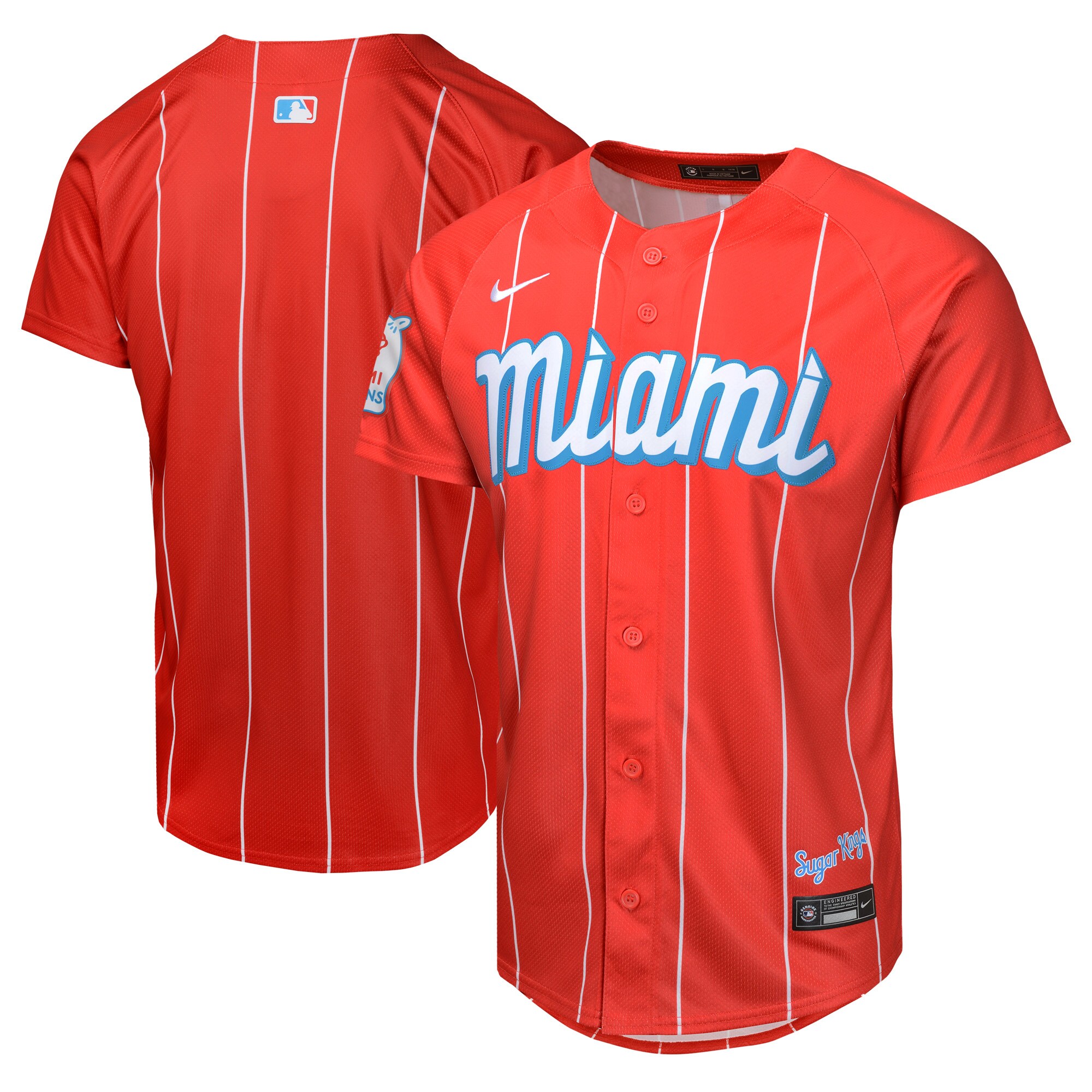 Miami Marlins Youth City Connect Limited Jersey - Red cheap jerseys for sale - CheapJerseys.Shop