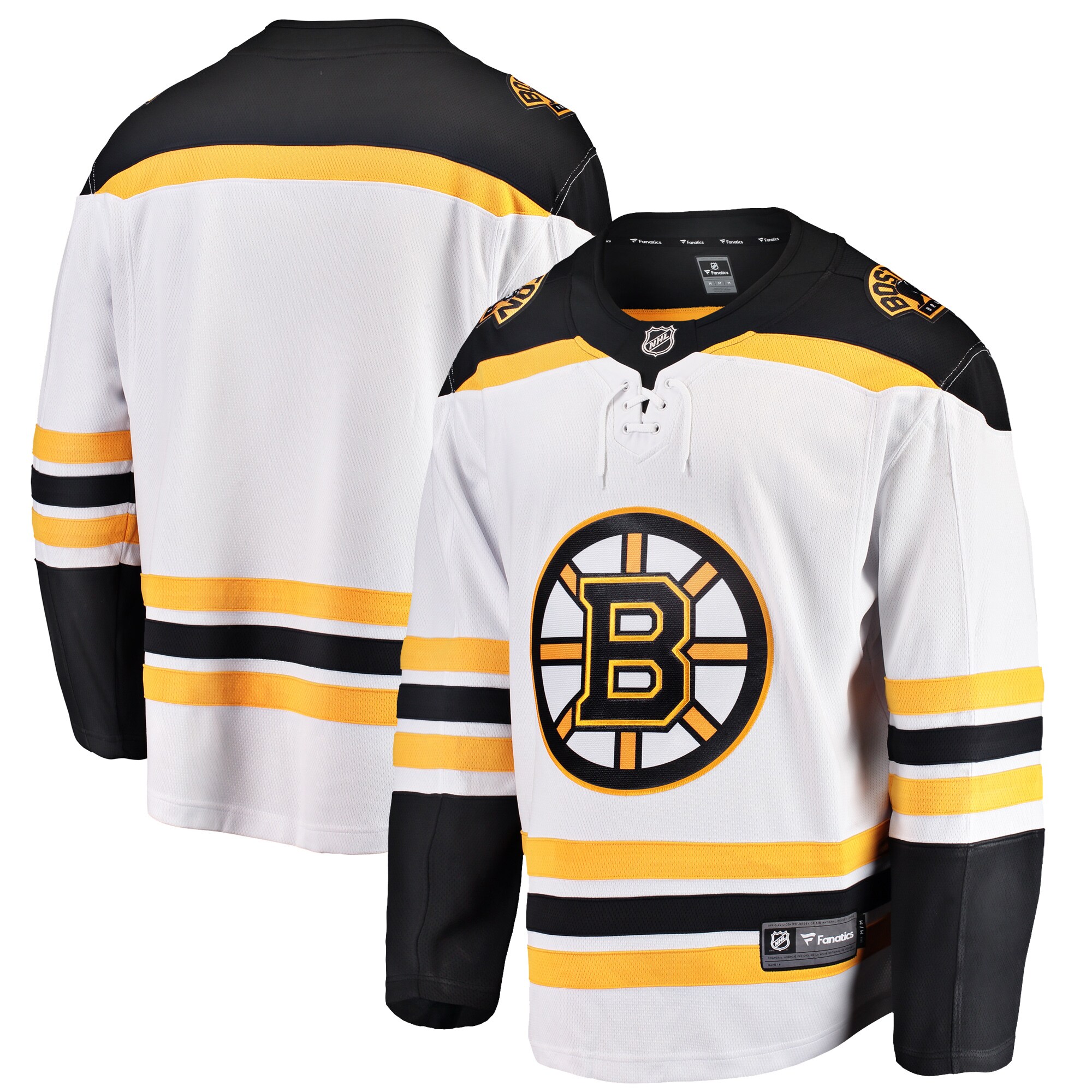 Boston Bruins Fanatics Breakaway Away Jersey - White cheap jerseys for sale - CheapJerseys.Shop