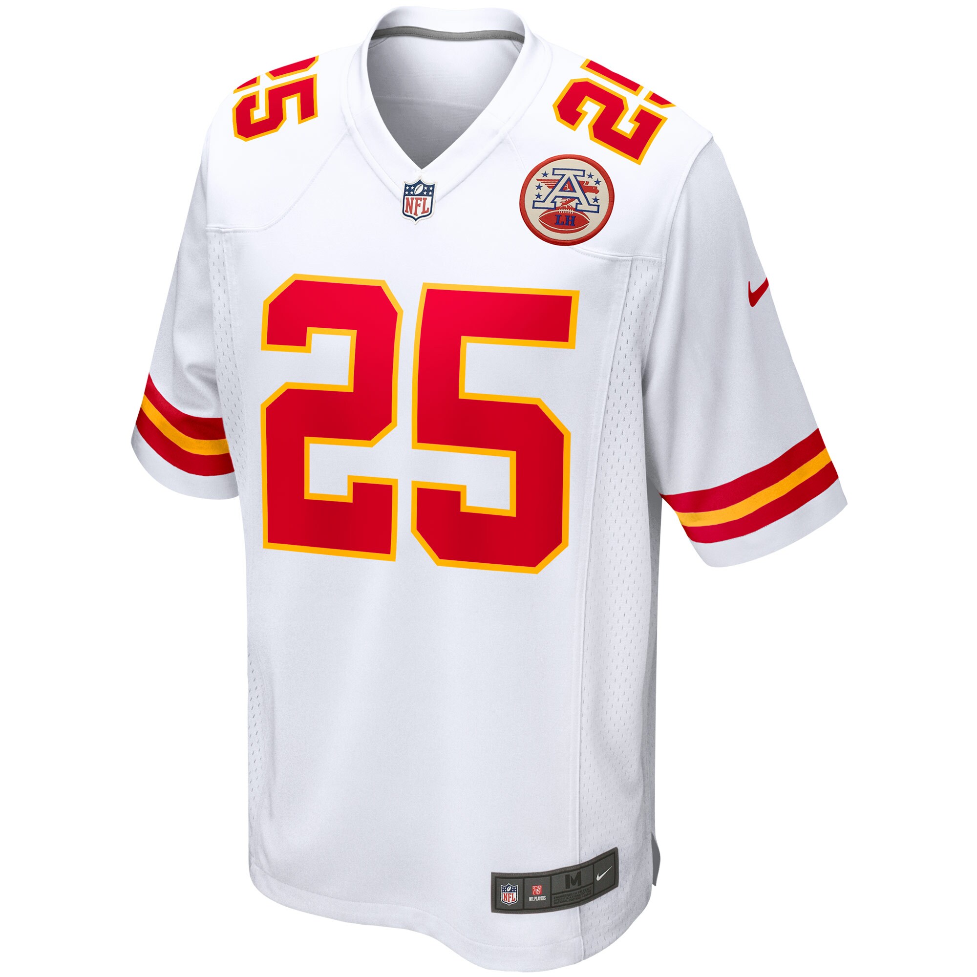 Clyde Edwards-Helaire Kansas City Chiefs Game Jersey - White cheap jerseys for sale - CheapJerseys.Shop