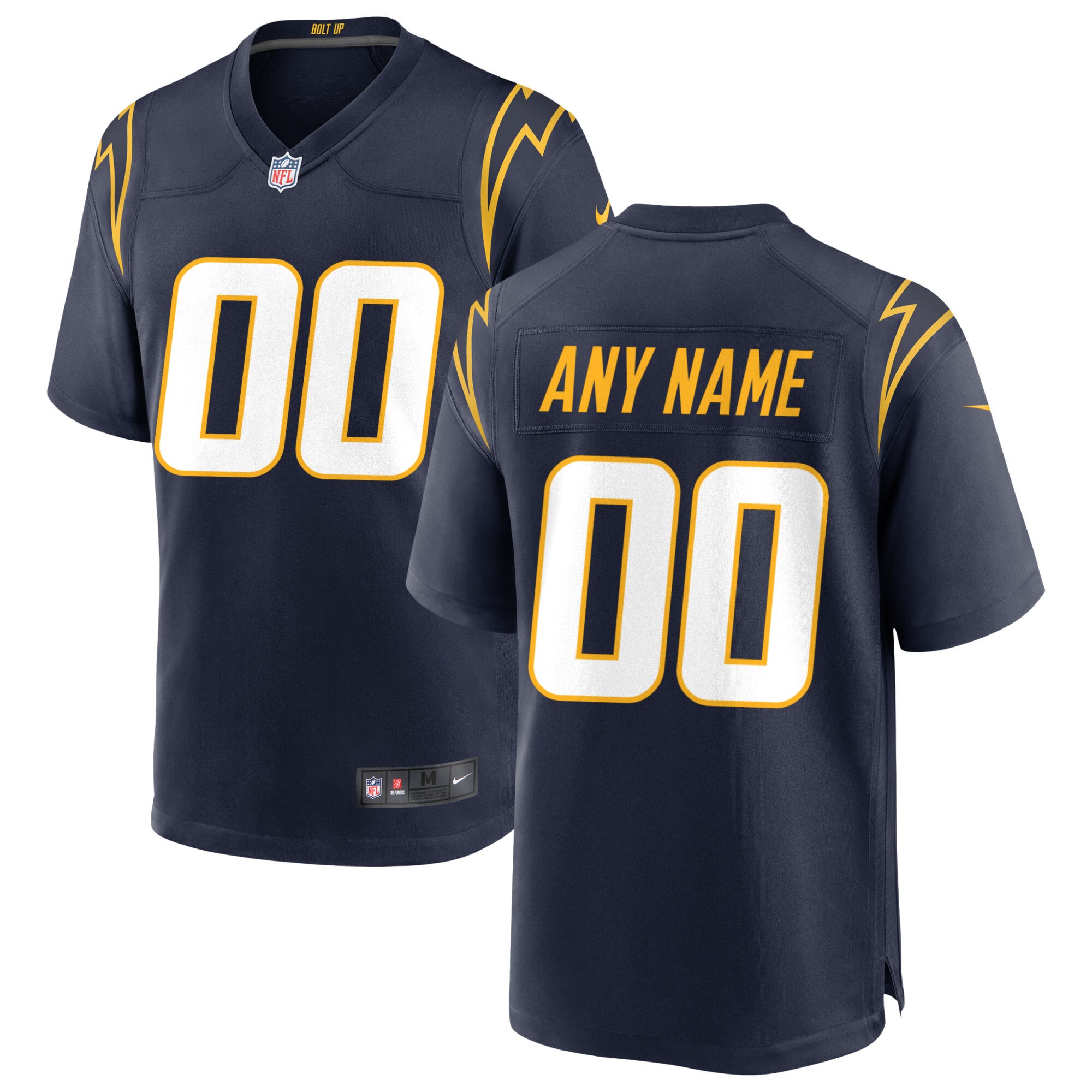 Los Angeles Chargers Alternate Custom Game Jersey - Navy cheap jerseys for sale - CheapJerseys.Shop