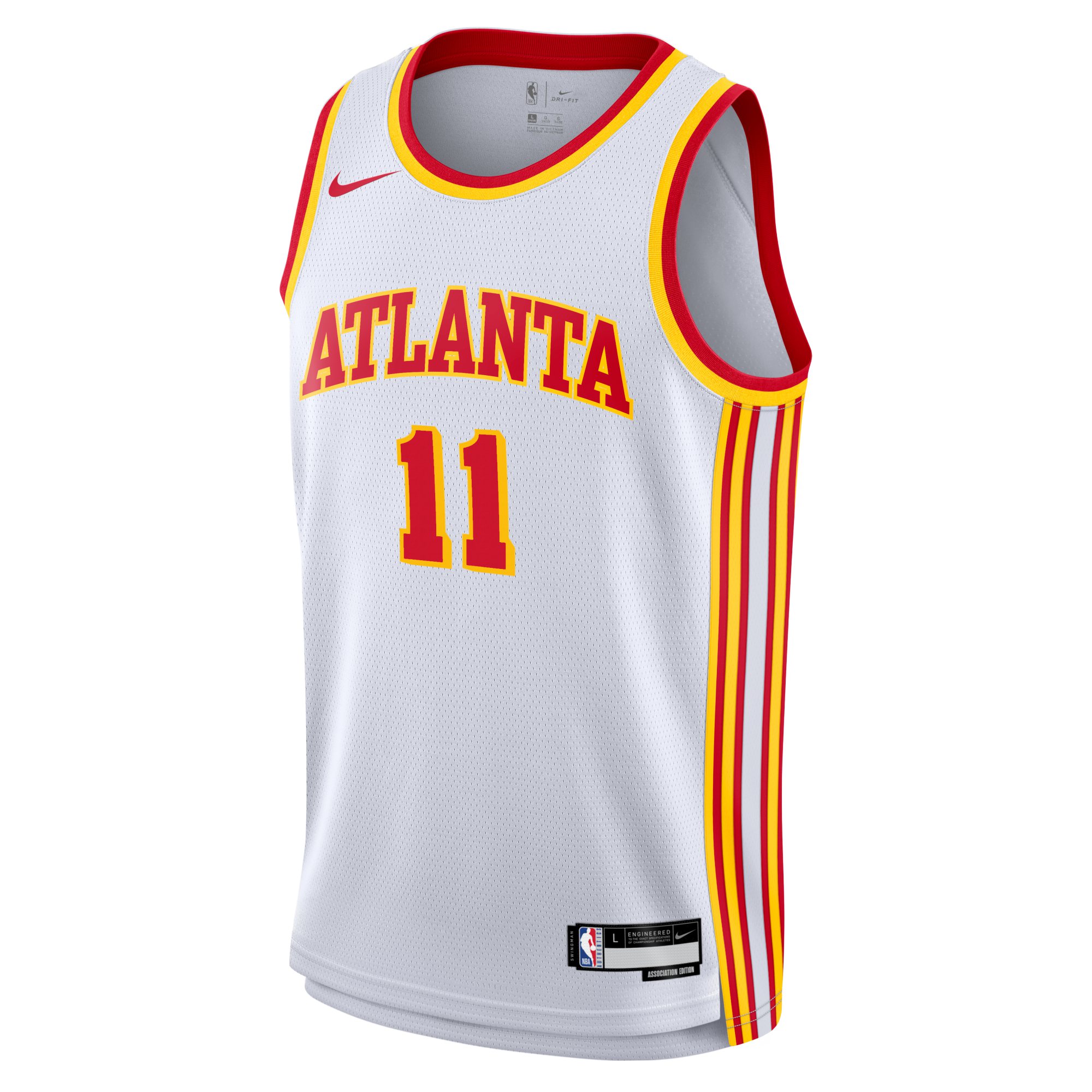 Trae Young Atlanta Hawks Youth Swingman Jersey - Association Edition - White cheap jerseys for sale - CheapJerseys.Shop