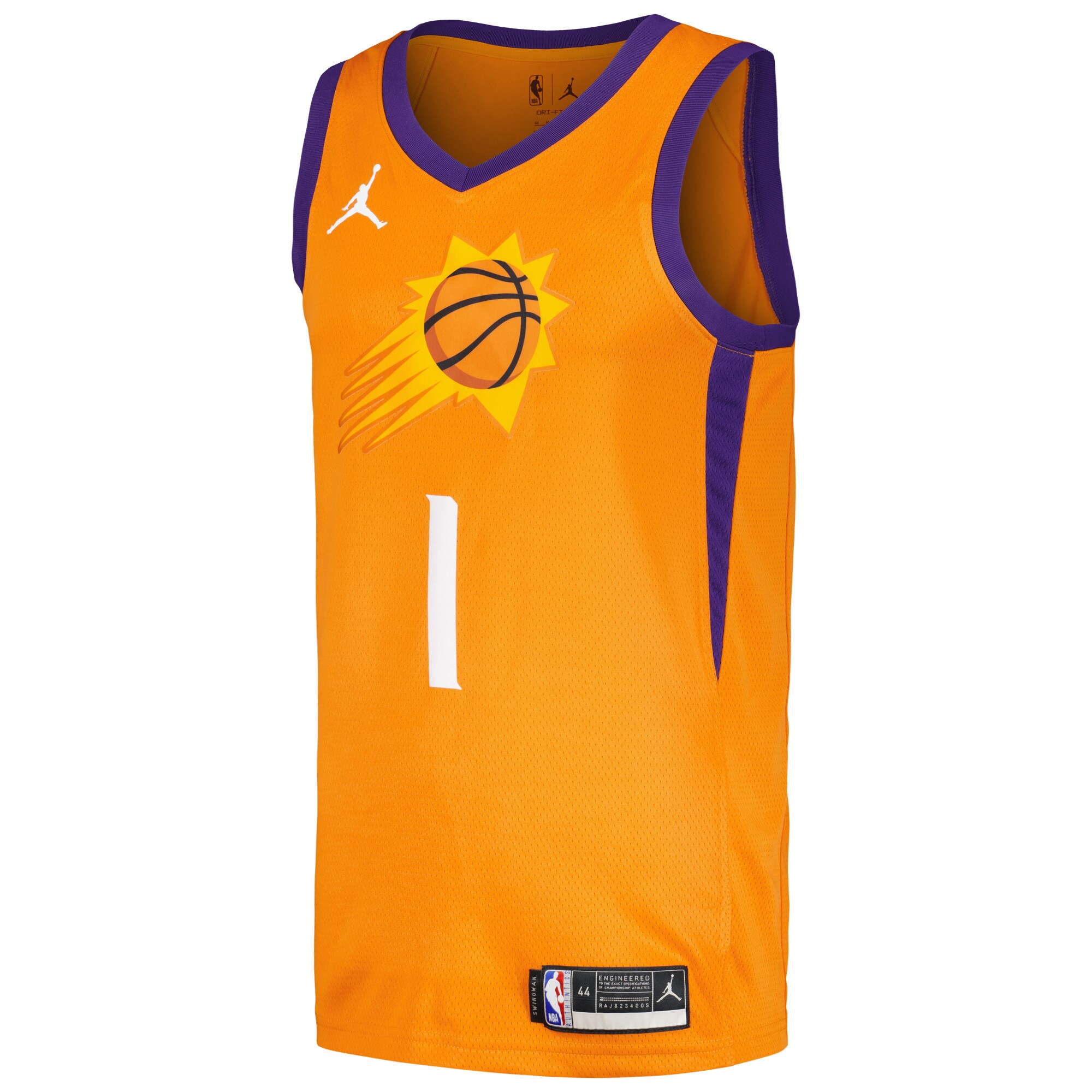 Devin Booker Phoenix Suns Jordan Brand Swingman Player Jersey - Statement Edition - Orange cheap jerseys for sale - CheapJerseys.Shop