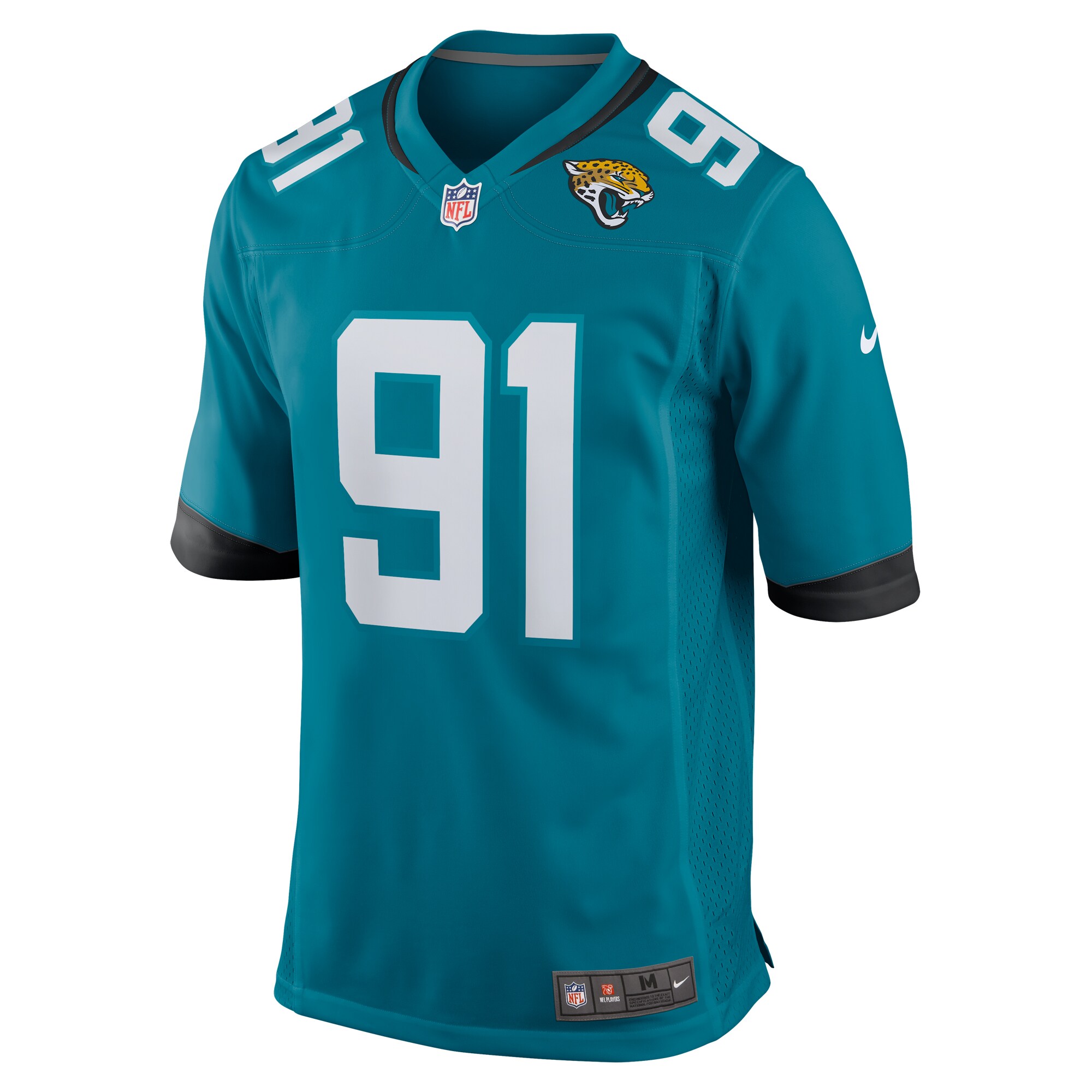 Arik Armstead Jacksonville Jaguars Team Game Jersey - Teal cheap jerseys for sale - CheapJerseys.Shop