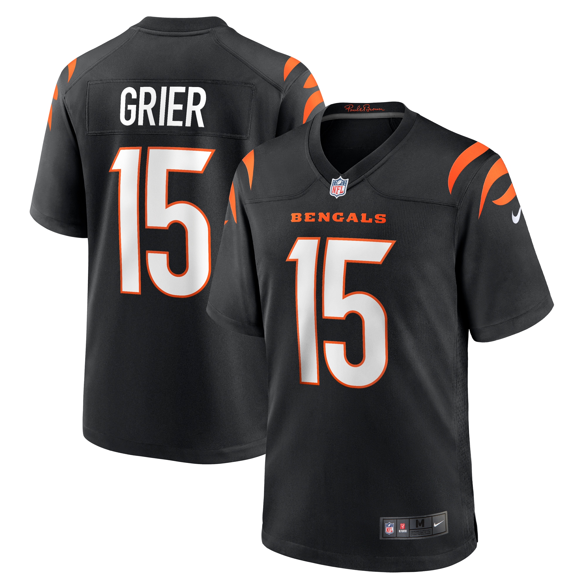 Will Grier Cincinnati Bengals Team Game Jersey - Black cheap jerseys for sale - CheapJerseys.Shop