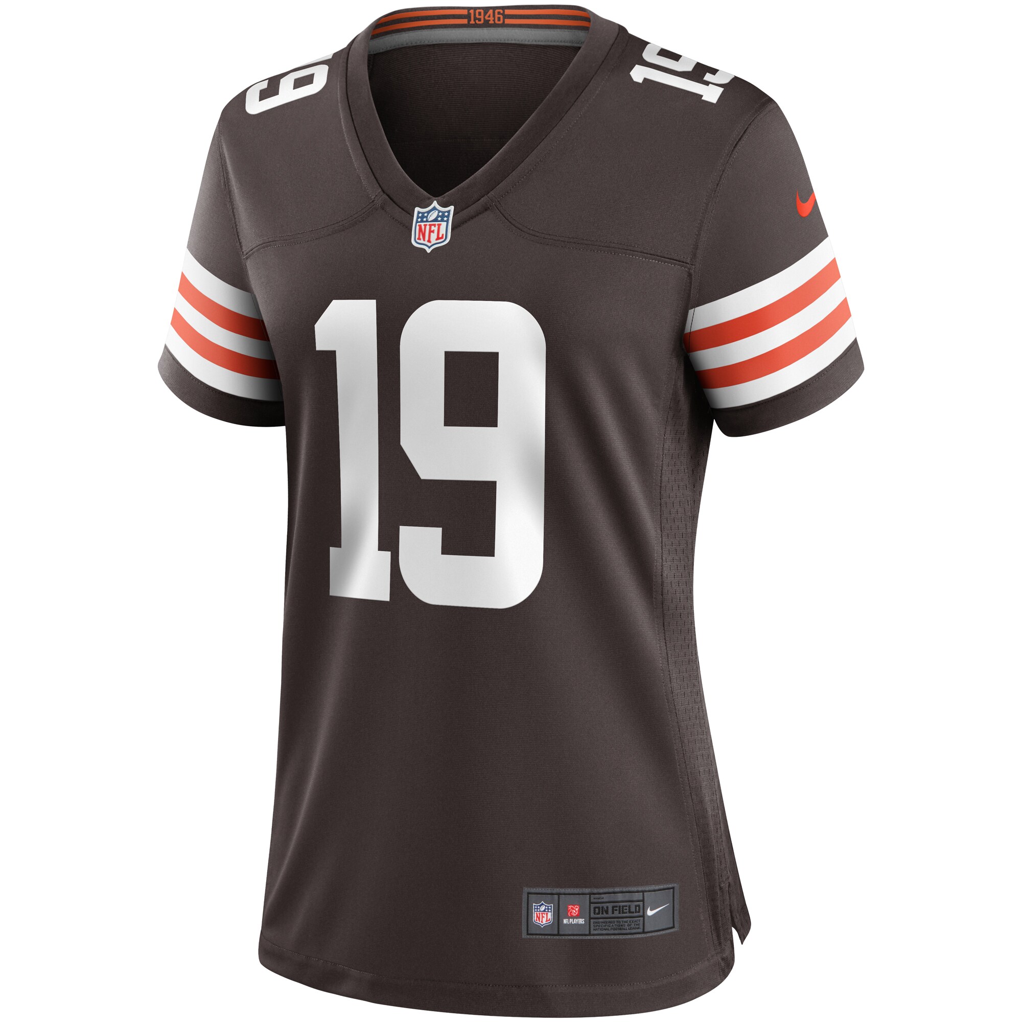 Bernie Kosar Cleveland Browns Women's Game Retired Player Jersey - Brown cheap jerseys for sale - CheapJerseys.Shop