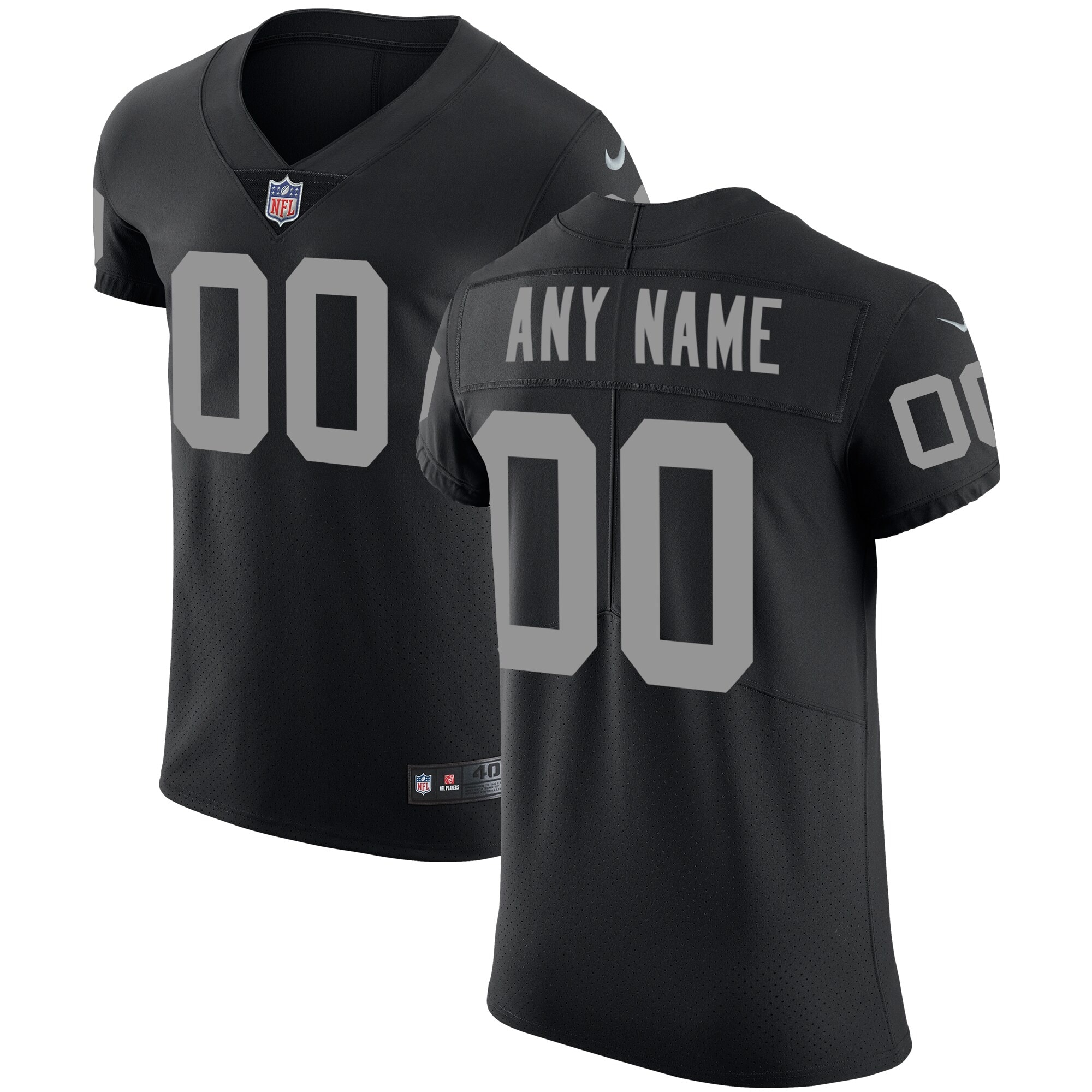 Las Vegas Raiders Vapor Untouchable Custom Elite Jersey - Black cheap jerseys for sale - CheapJerseys.Shop