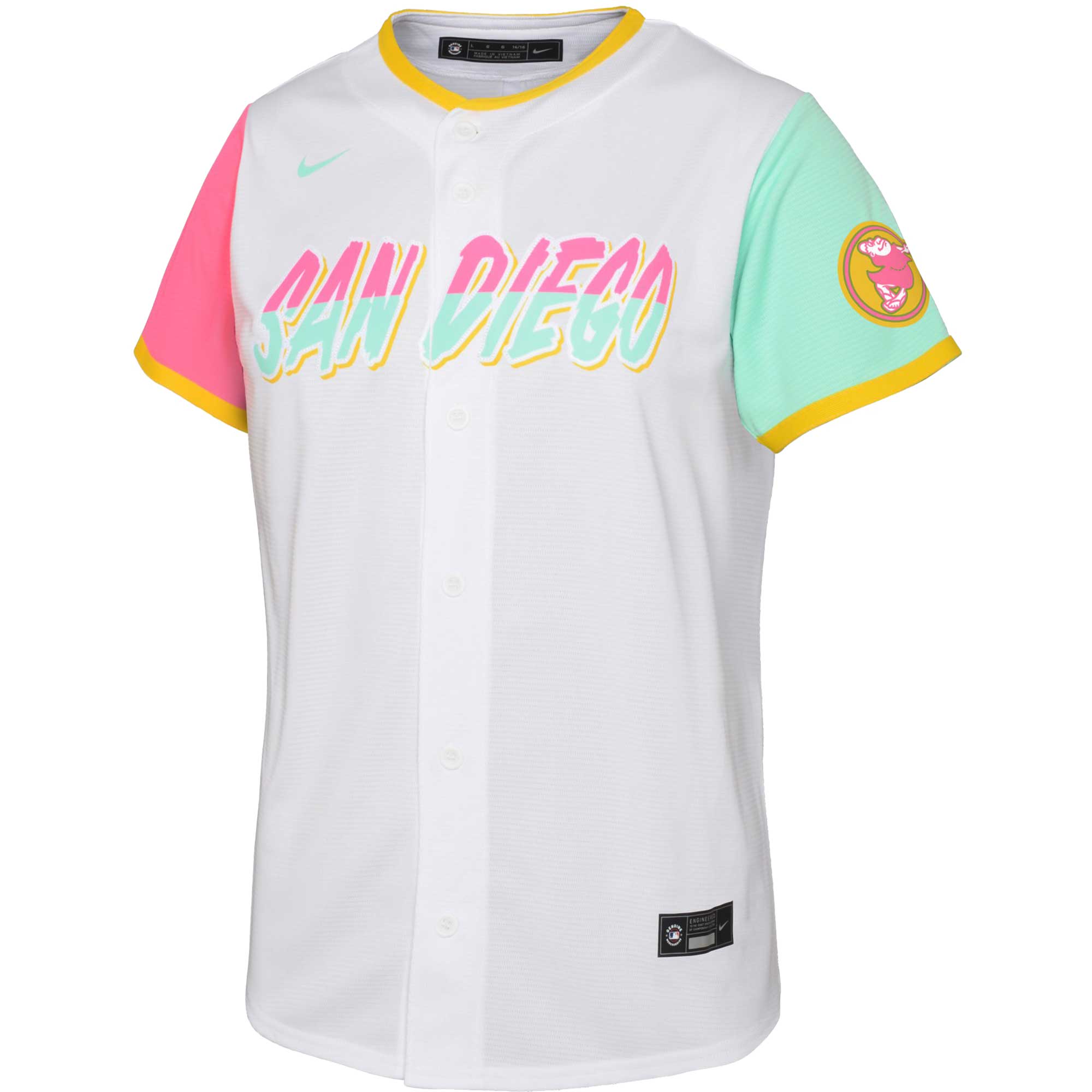 Fernando Tatis Jr. San Diego Padres Infant City Connect Player Jersey - White cheap jerseys for sale - CheapJerseys.Shop
