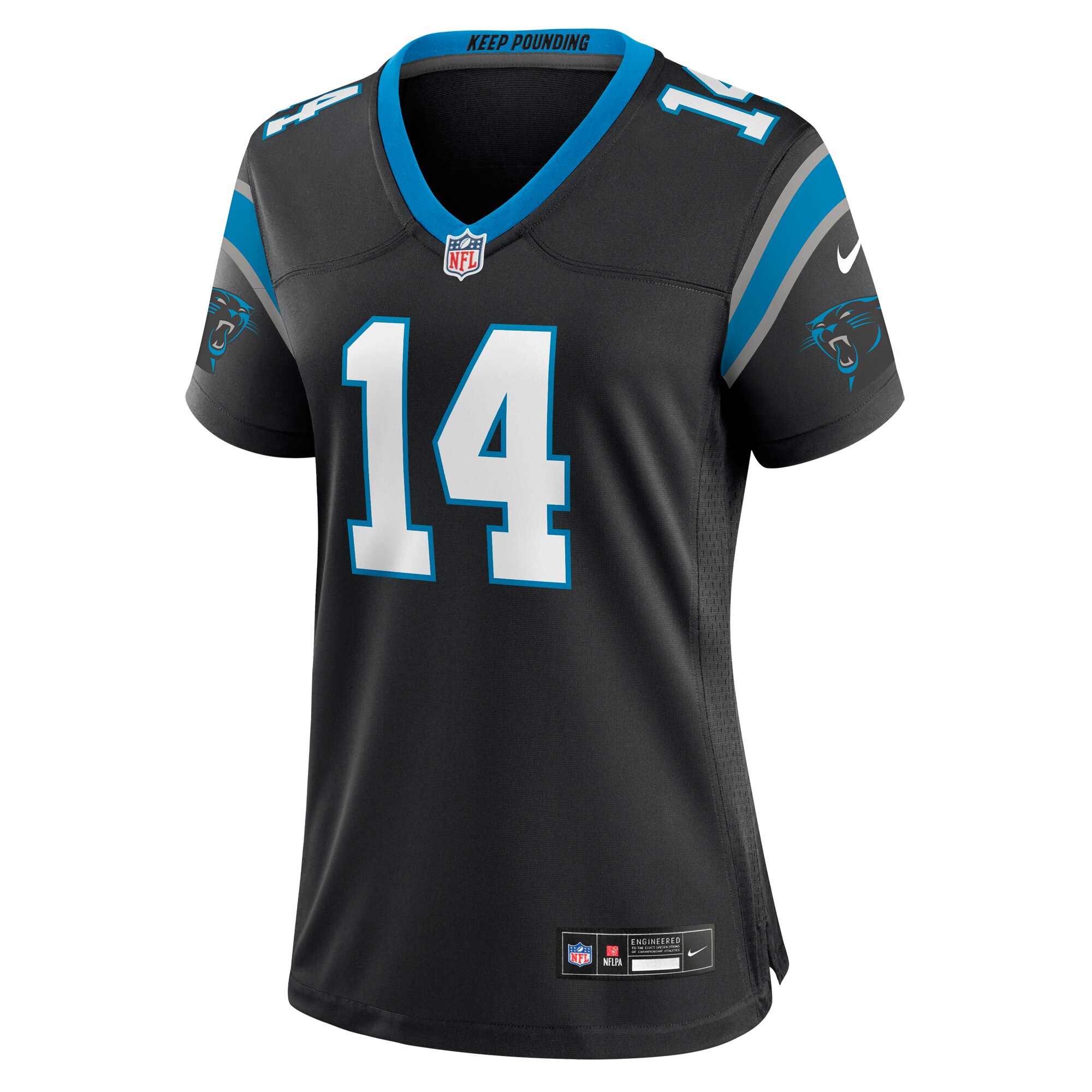 Andy Dalton Carolina Panthers Women's Team Game Jersey - Black cheap jerseys for sale - CheapJerseys.Shop
