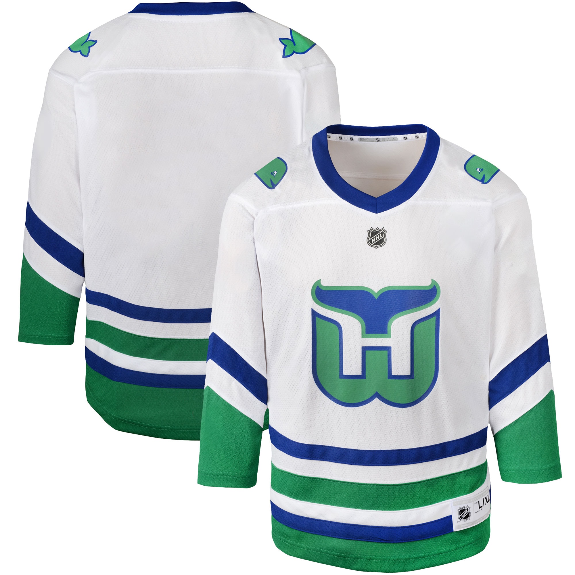 Carolina Hurricanes Preschool Whalers Replica Jersey - White cheap jerseys for sale - CheapJerseys.Shop