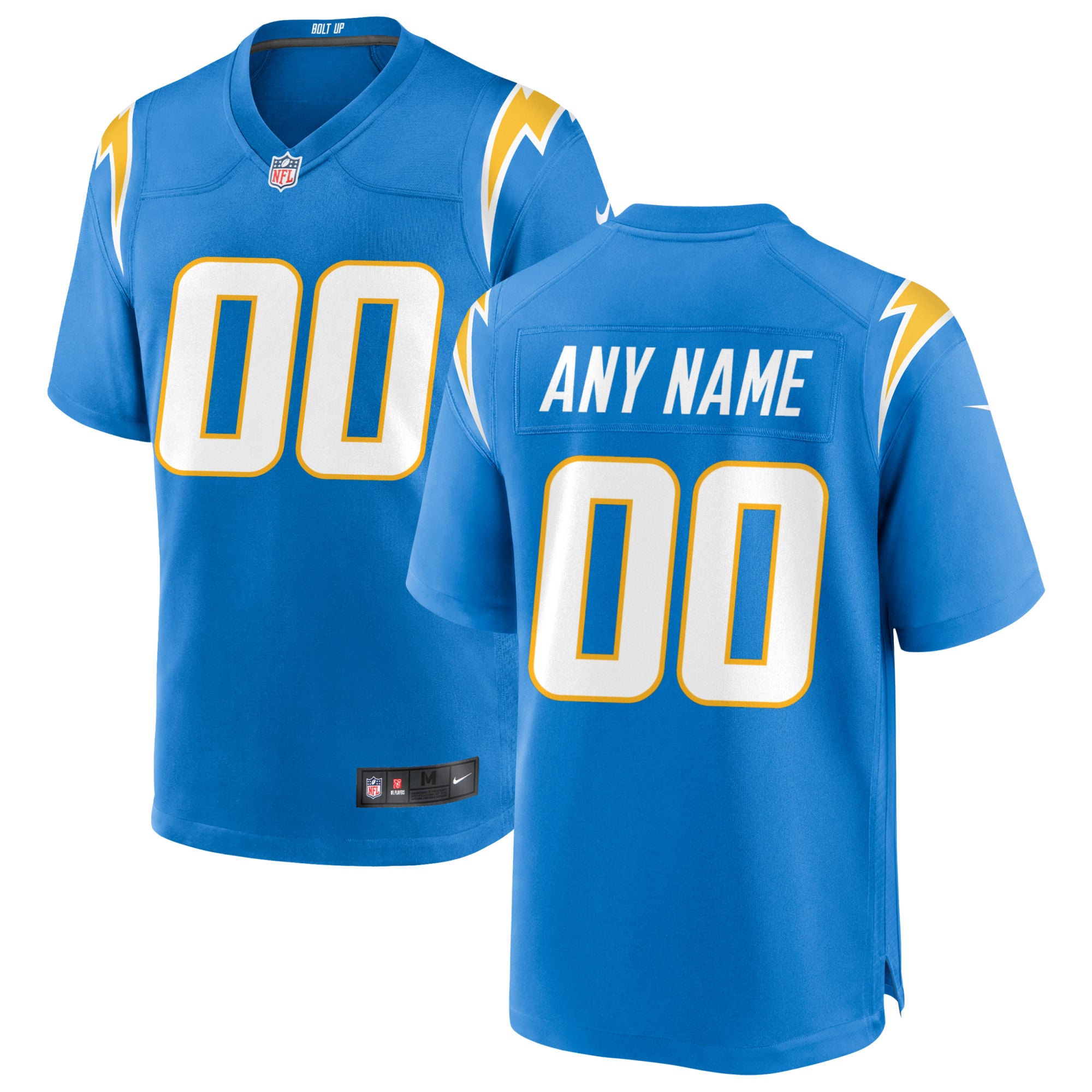 Los Angeles Chargers Custom Game Jersey - Powder Blue cheap jerseys for sale - CheapJerseys.Shop