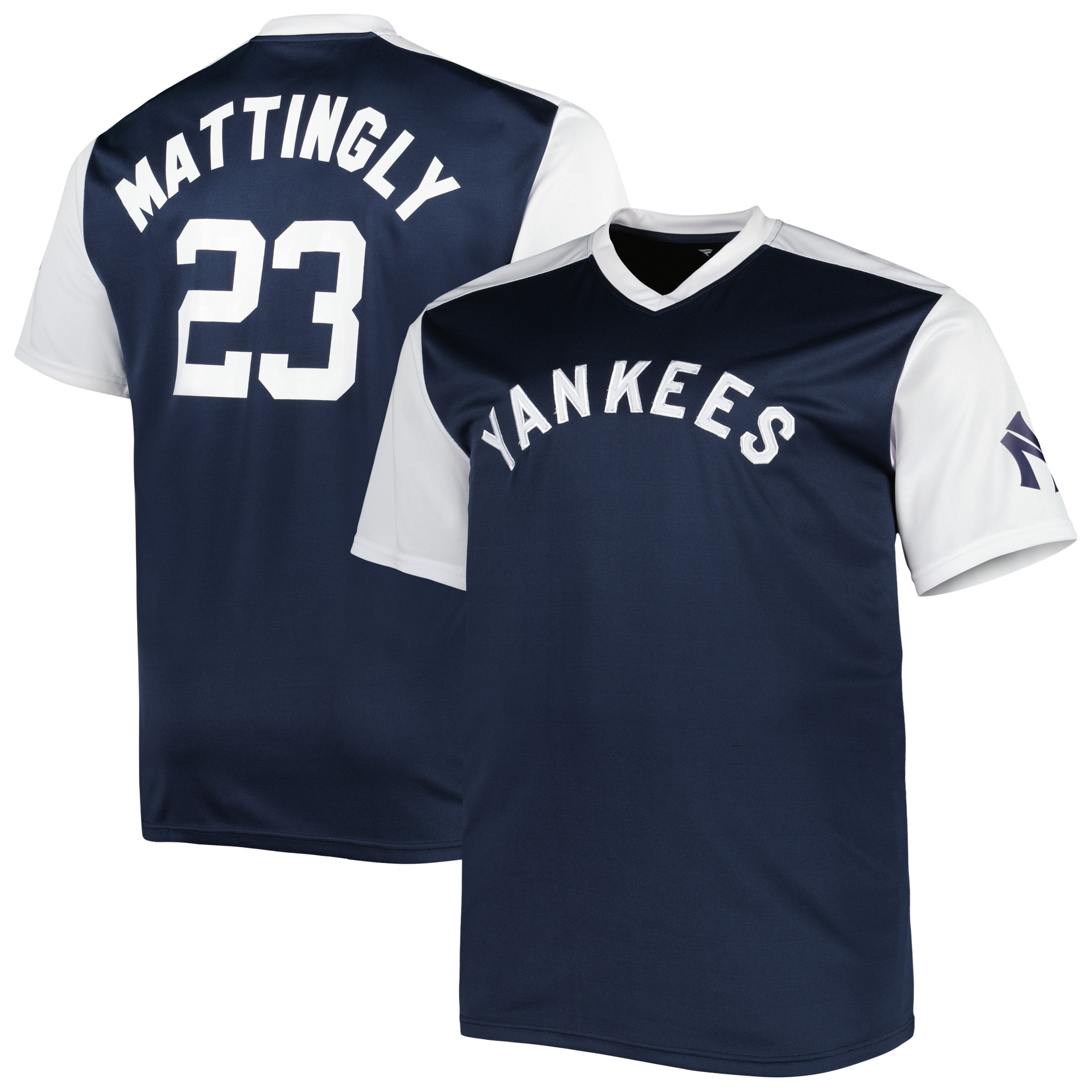 Don Mattingly New York Yankees Cooperstown Collection Replica Player Jersey - Navy\/White cheap jerseys for sale - CheapJerseys.Shop
