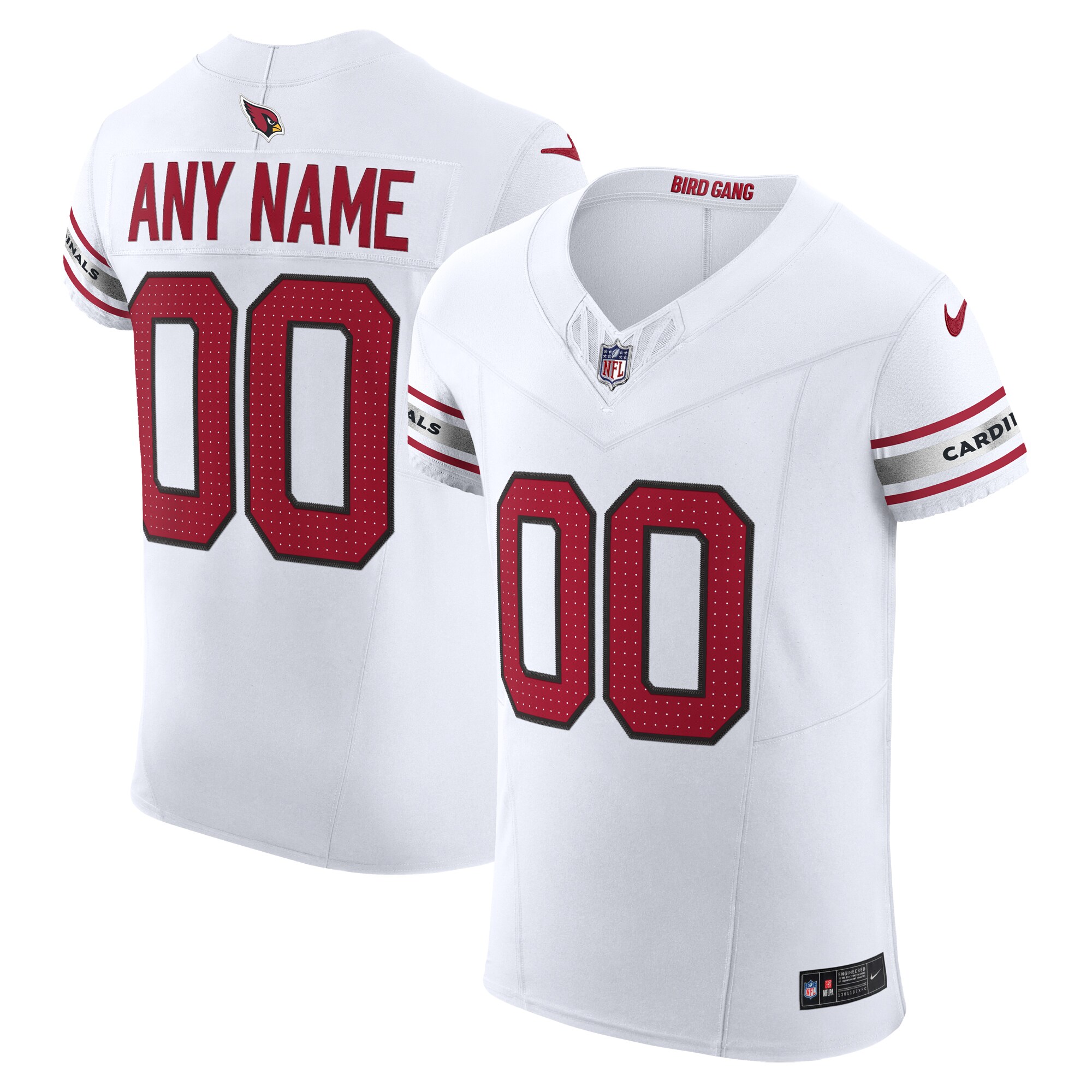 Arizona Cardinals Vapor F.U.S.E. Elite Custom Jersey - White cheap jerseys for sale - CheapJerseys.Shop