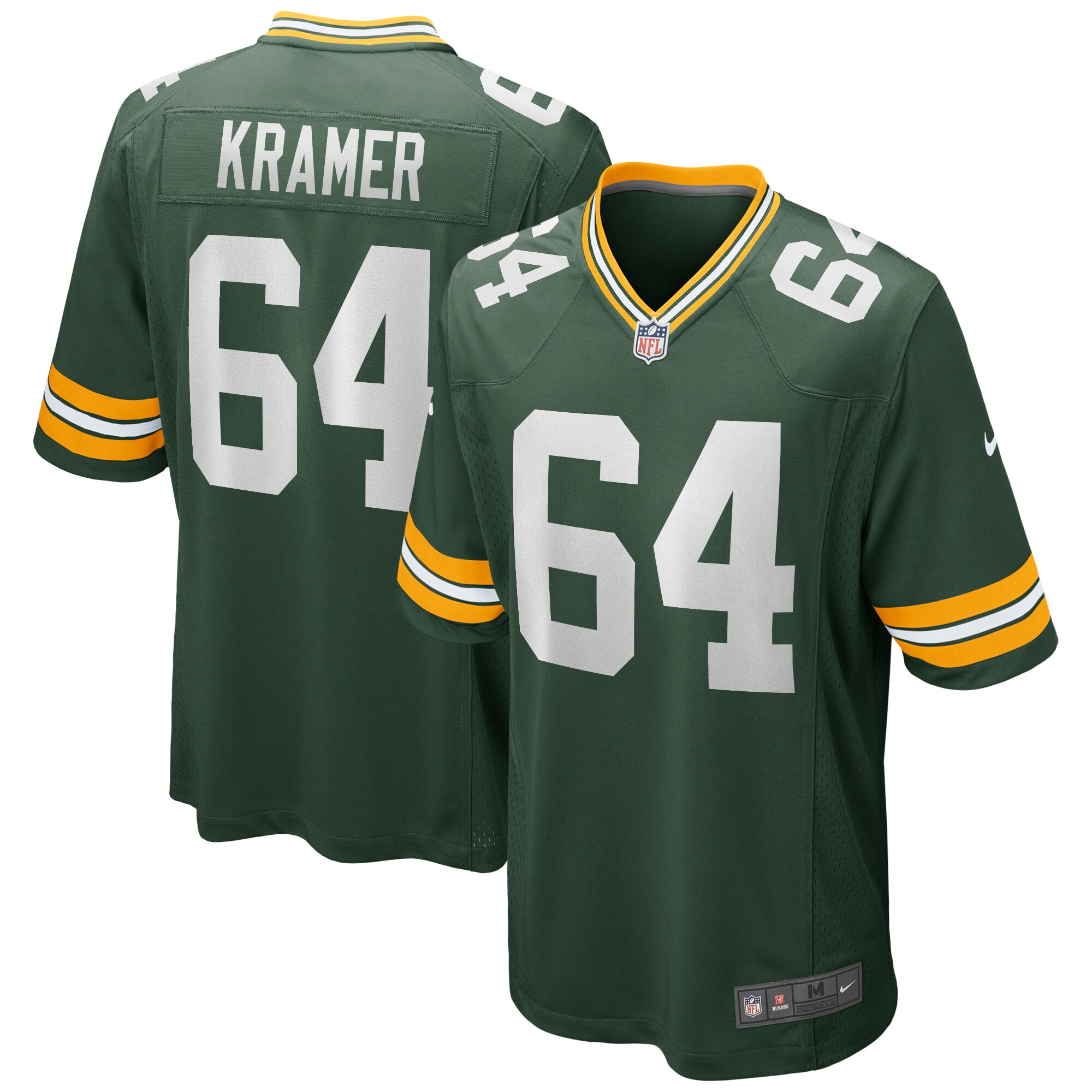 Jerry Kramer Green Bay Packers Game Retired Player Jersey - Green cheap jerseys for sale - CheapJerseys.Shop