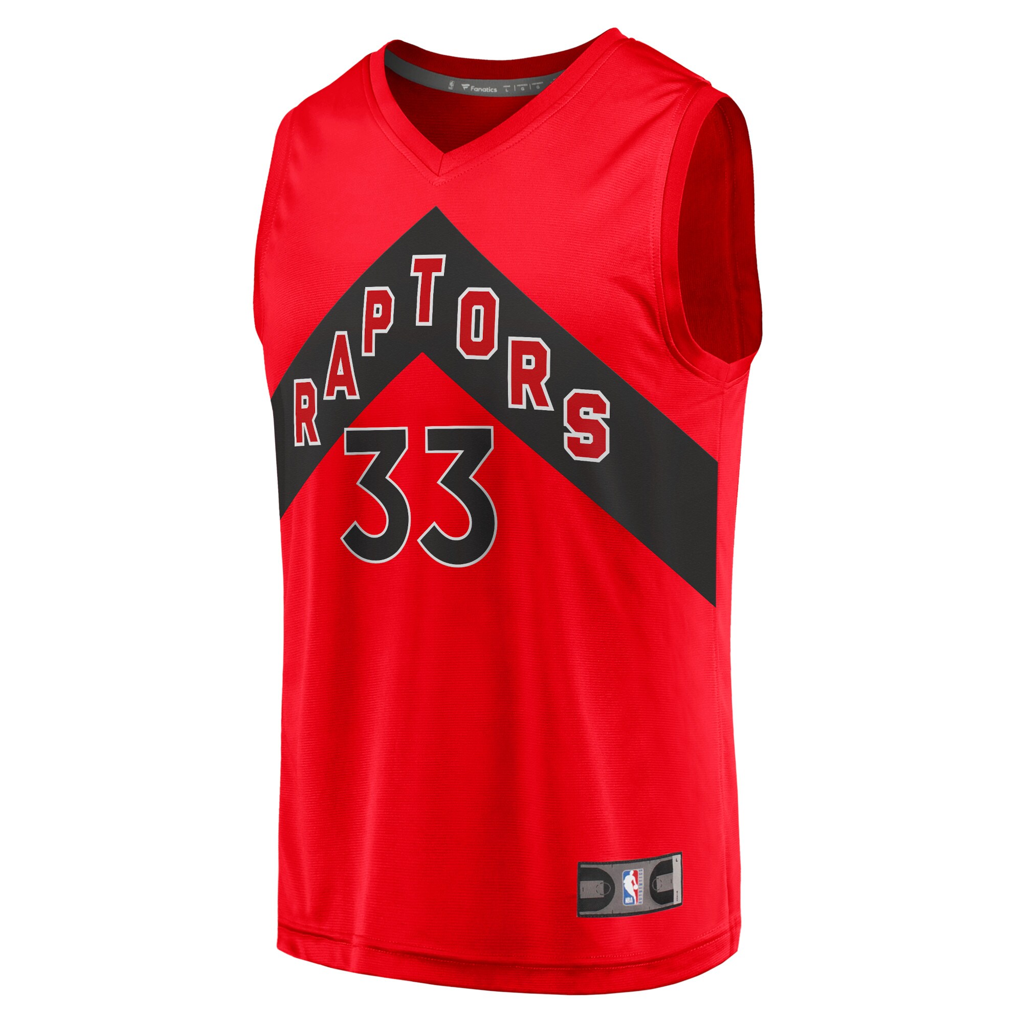 Gary Trent Jr. Toronto Raptors Fanatics Youth Fast Break Replica Jersey - Icon Edition - Red cheap jerseys for sale - CheapJerseys.Shop