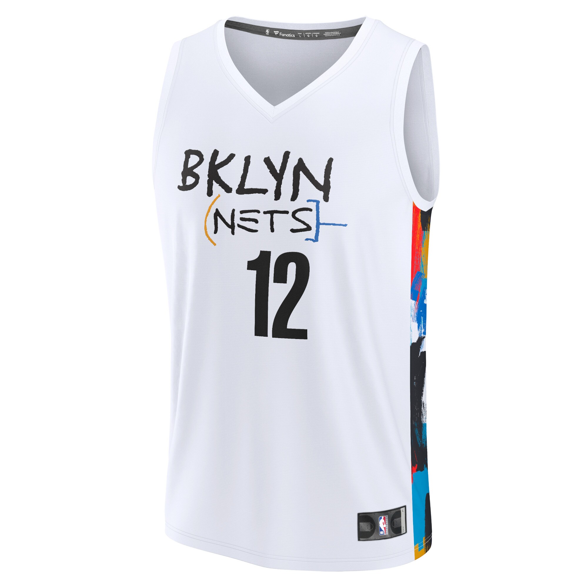Joe Harris Brooklyn Nets Fanatics Fastbreak Jersey - City Edition - White cheap jerseys for sale - CheapJerseys.Shop