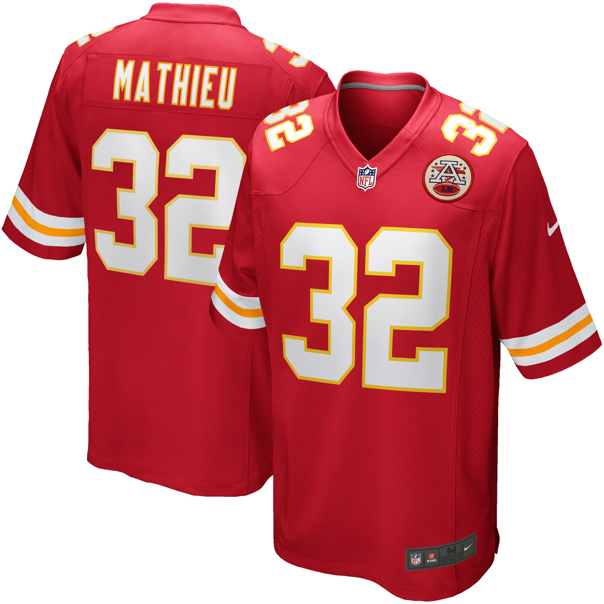 Tyrann Mathieu Kansas City Chiefs Game Player Jersey - Red cheap jerseys for sale - CheapJerseys.Shop