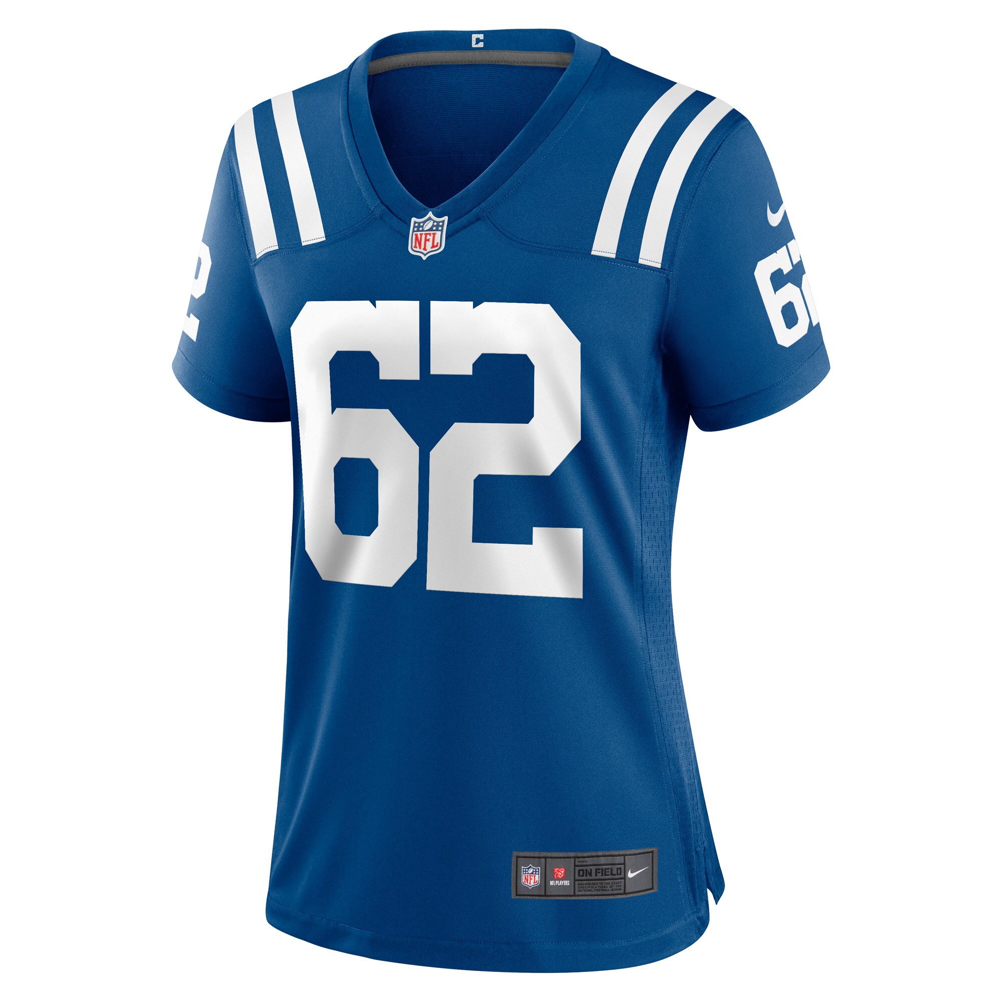 Wesley French Indianapolis Colts Women's Game Player Jersey - Royal cheap jerseys for sale - CheapJerseys.Shop