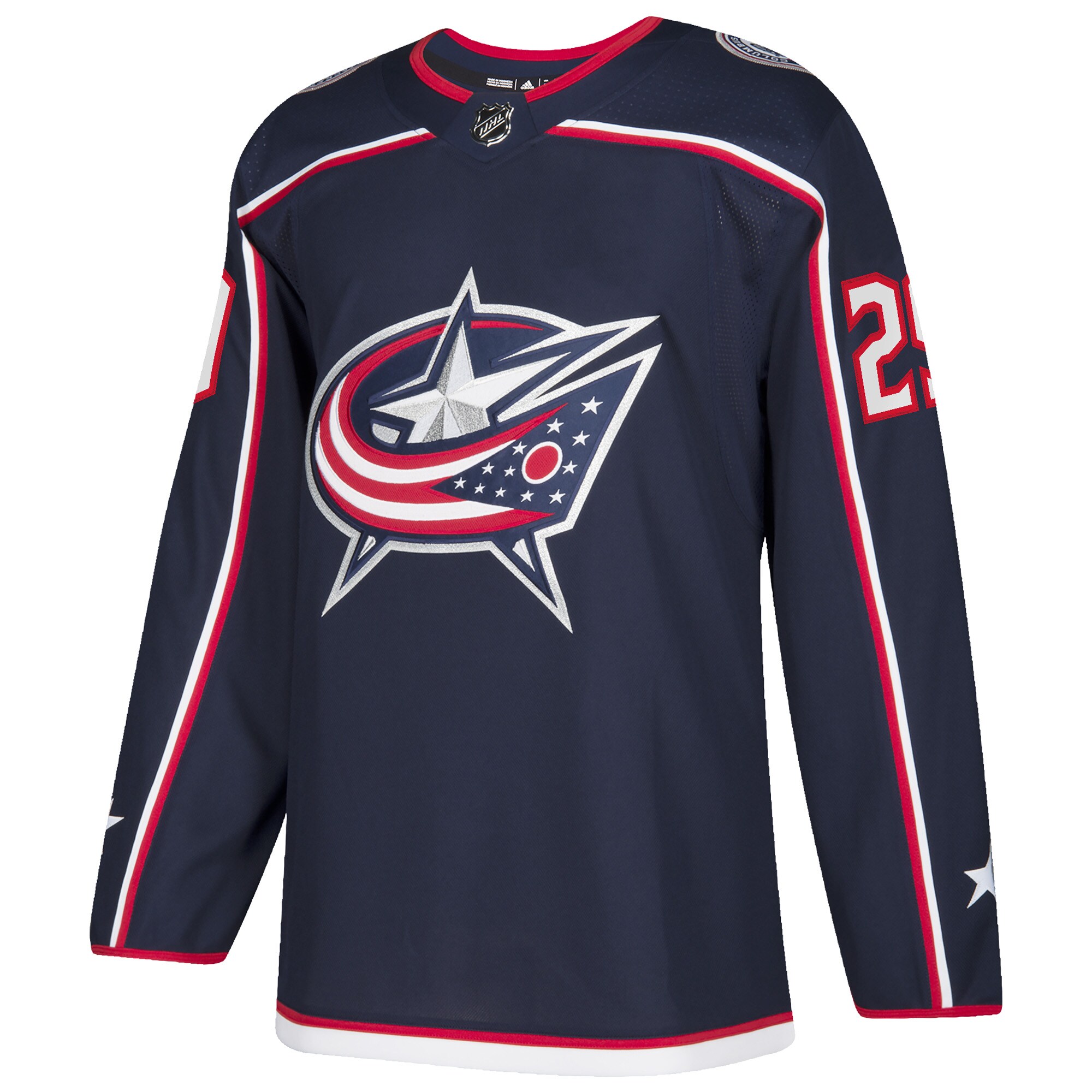 Patrik Laine Columbus Blue Jackets Home Authentic Player Jersey - Navy cheap jerseys for sale - CheapJerseys.Shop