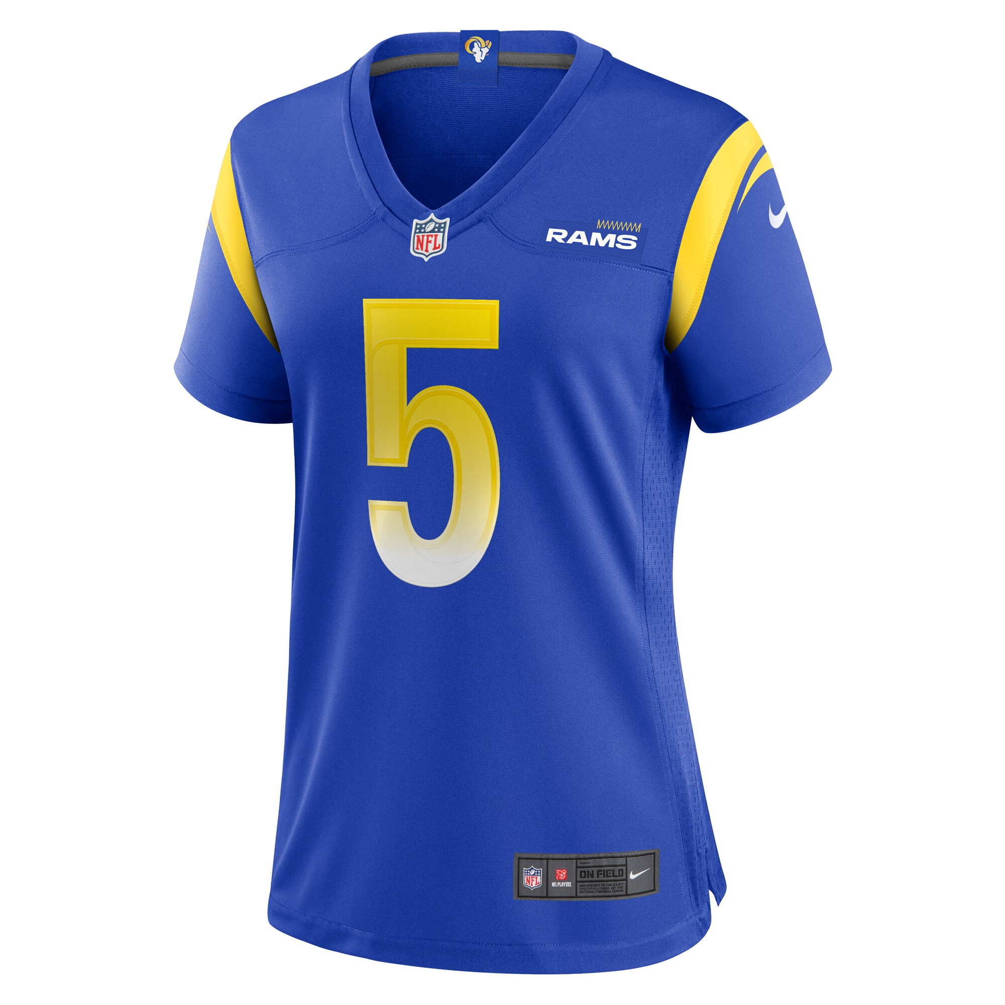 Tutu Atwell Los Angeles Rams Women's Home Game Jersey - Royal cheap jerseys for sale - CheapJerseys.Shop