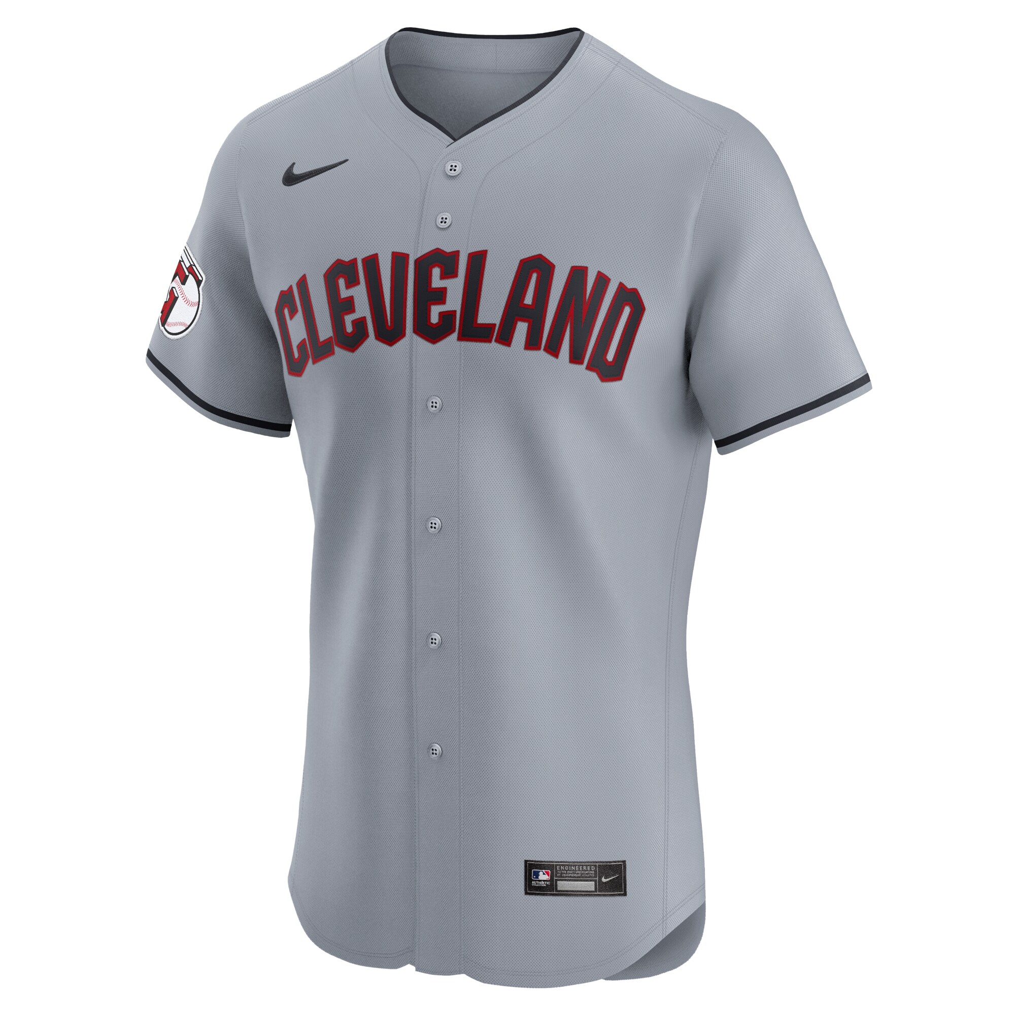 Cleveland Guardians Road 2024 Jackie Robinson Day Elite Jersey - Gray cheap jerseys for sale - CheapJerseys.Shop