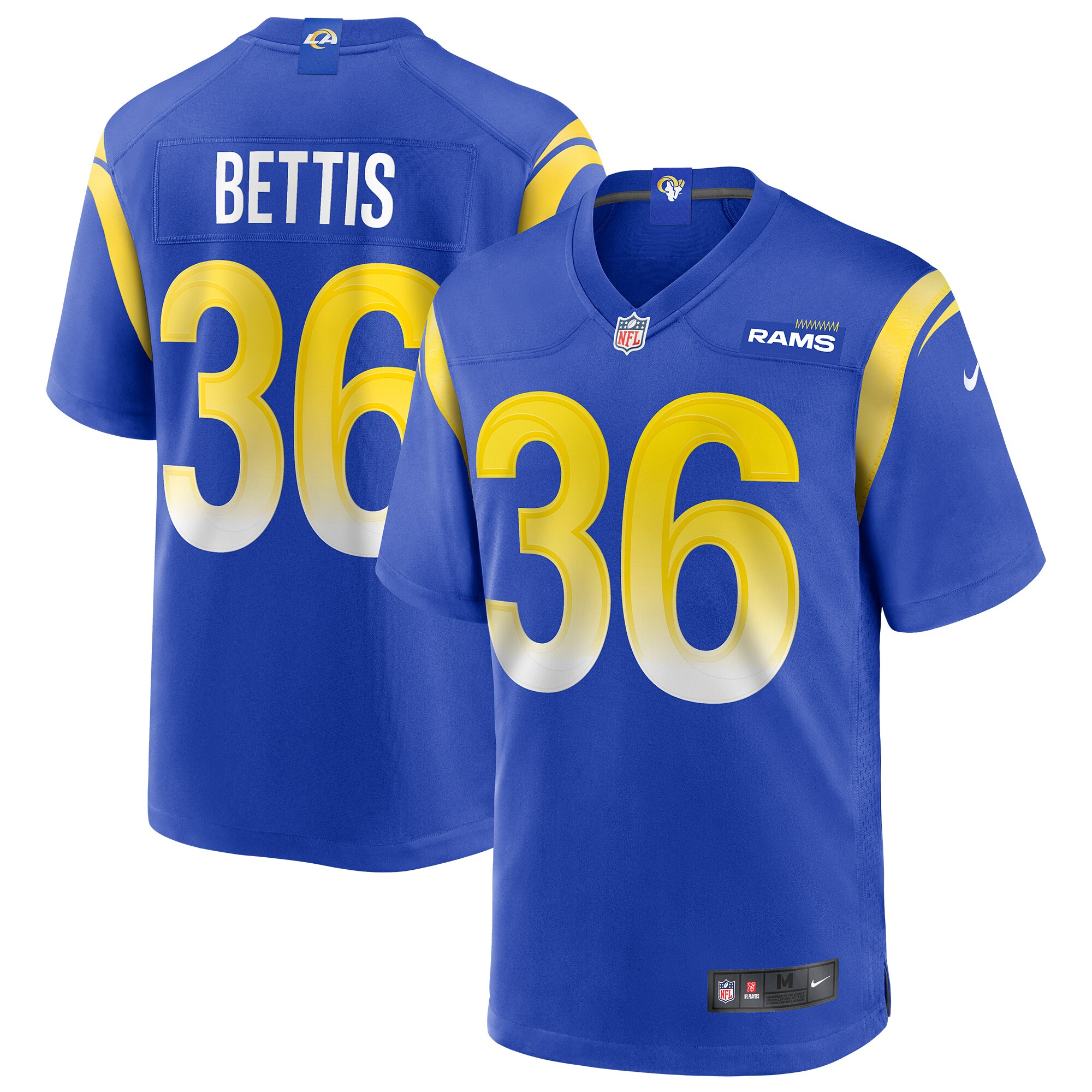 Jerome Bettis Los Angeles Rams Game Retired Player Jersey - Royal cheap jerseys for sale - CheapJerseys.Shop