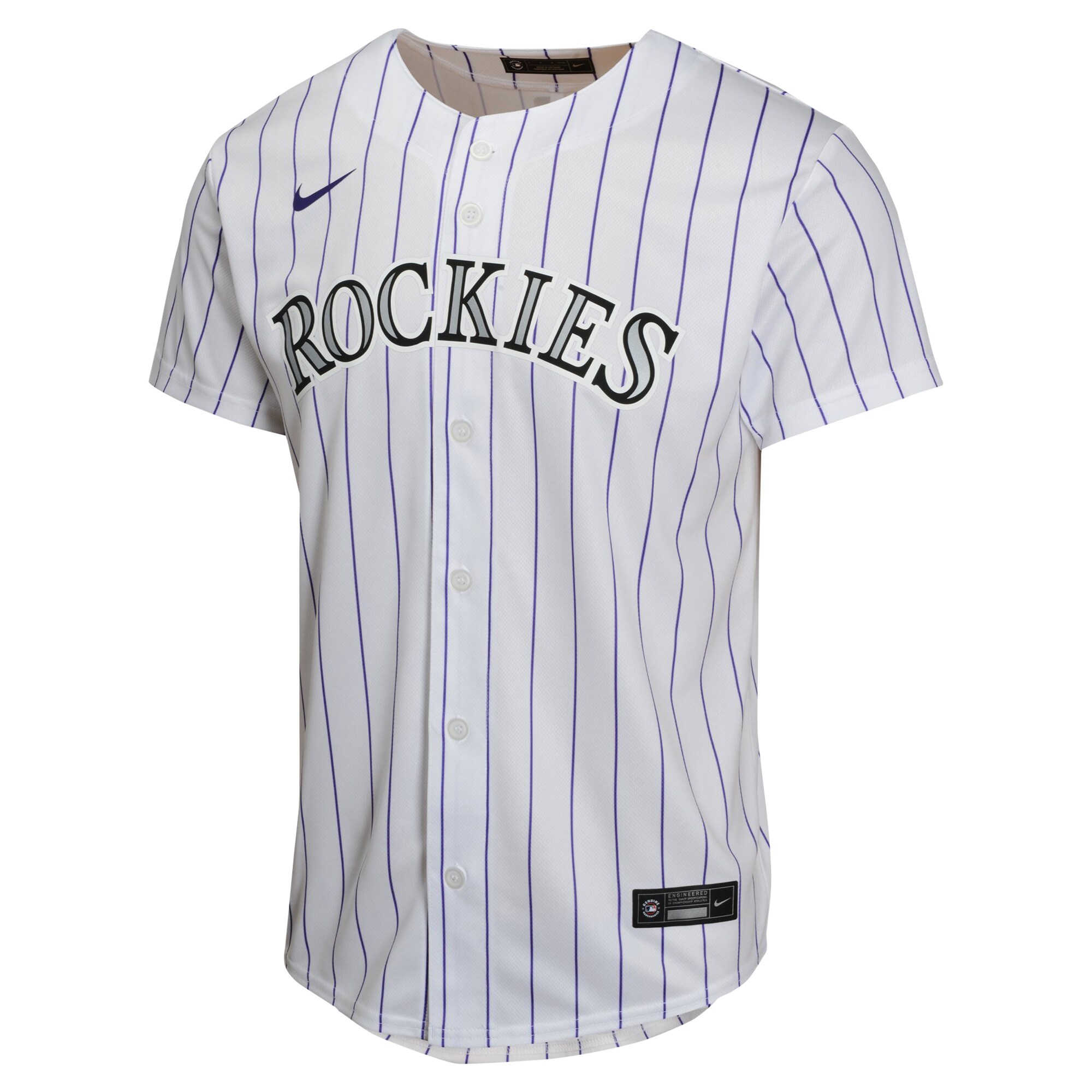 Charlie Blackmon Colorado Rockies Youth Home Game Player Jersey - White cheap jerseys for sale - CheapJerseys.Shop