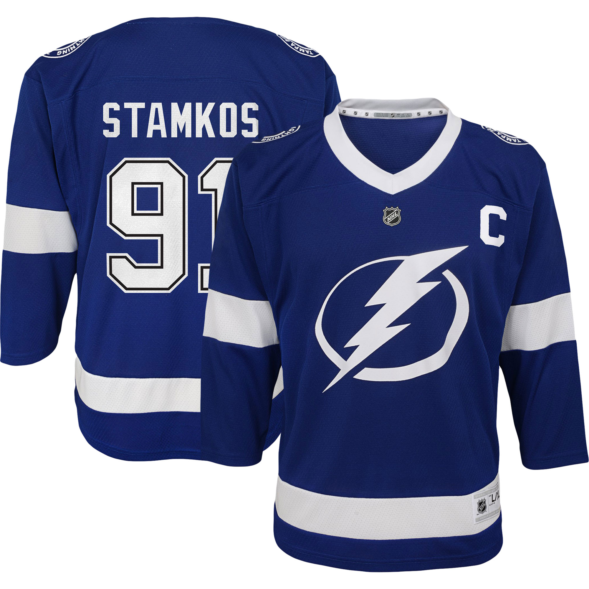 Steven Stamkos Tampa Bay Lightning Infant Home Replica Player Jersey - Blue cheap jerseys for sale - CheapJerseys.Shop